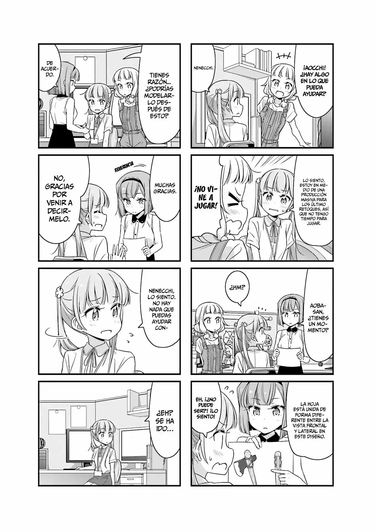 NEW GAME! capítulo 59, página 6