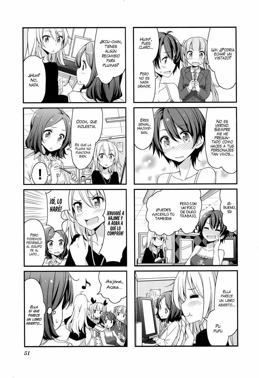 NEW GAME! capítulo 6, página 4