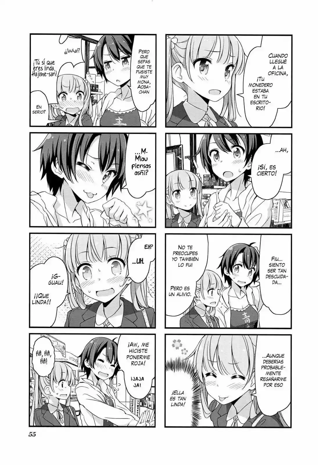 NEW GAME! capítulo 6, página 8