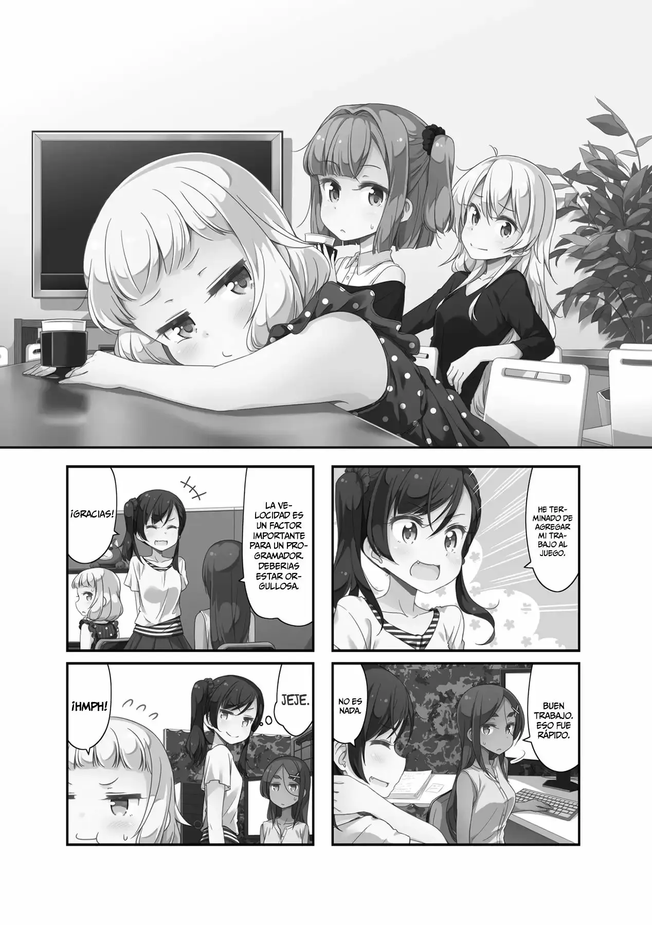 NEW GAME! capítulo 60, página 3
