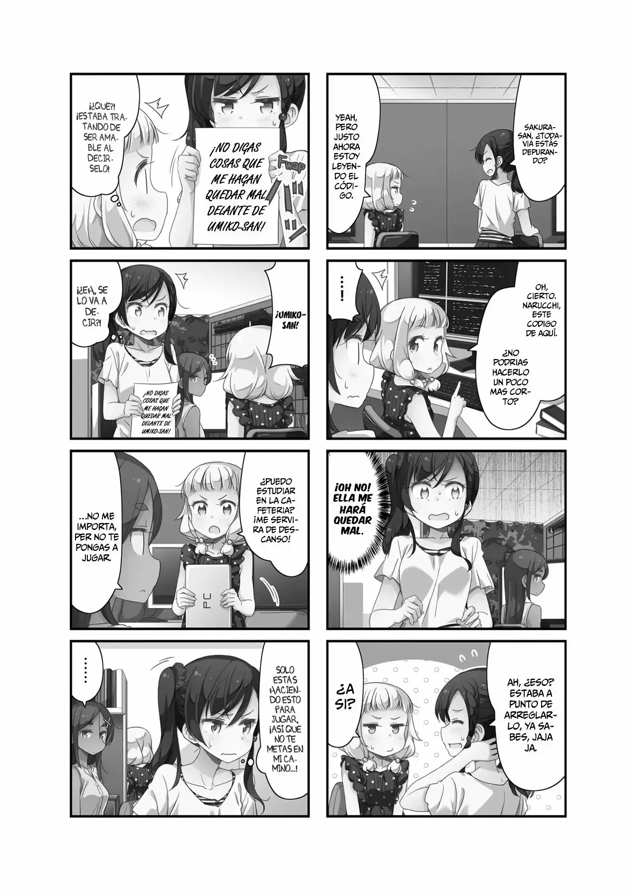 NEW GAME! capítulo 60, página 5