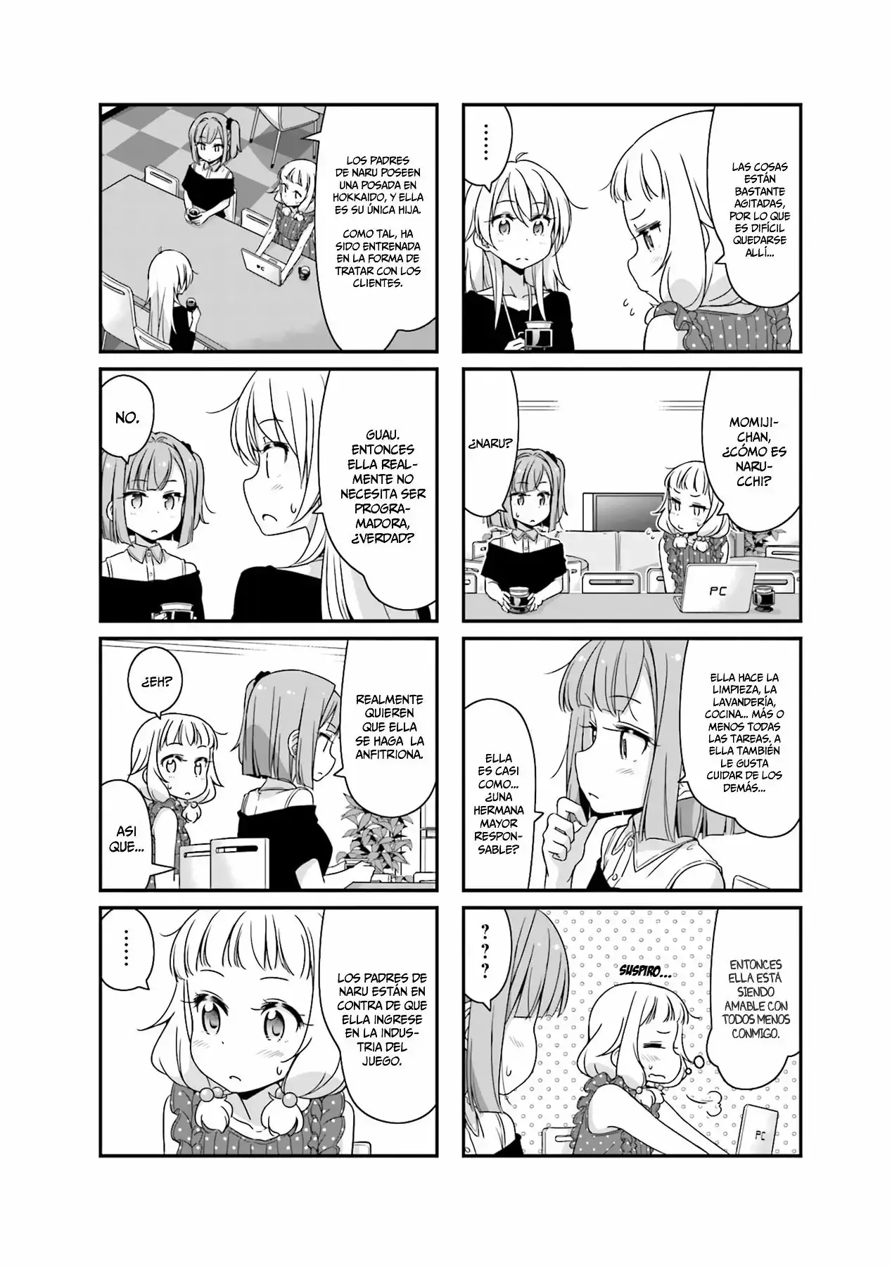 NEW GAME! capítulo 60, página 7