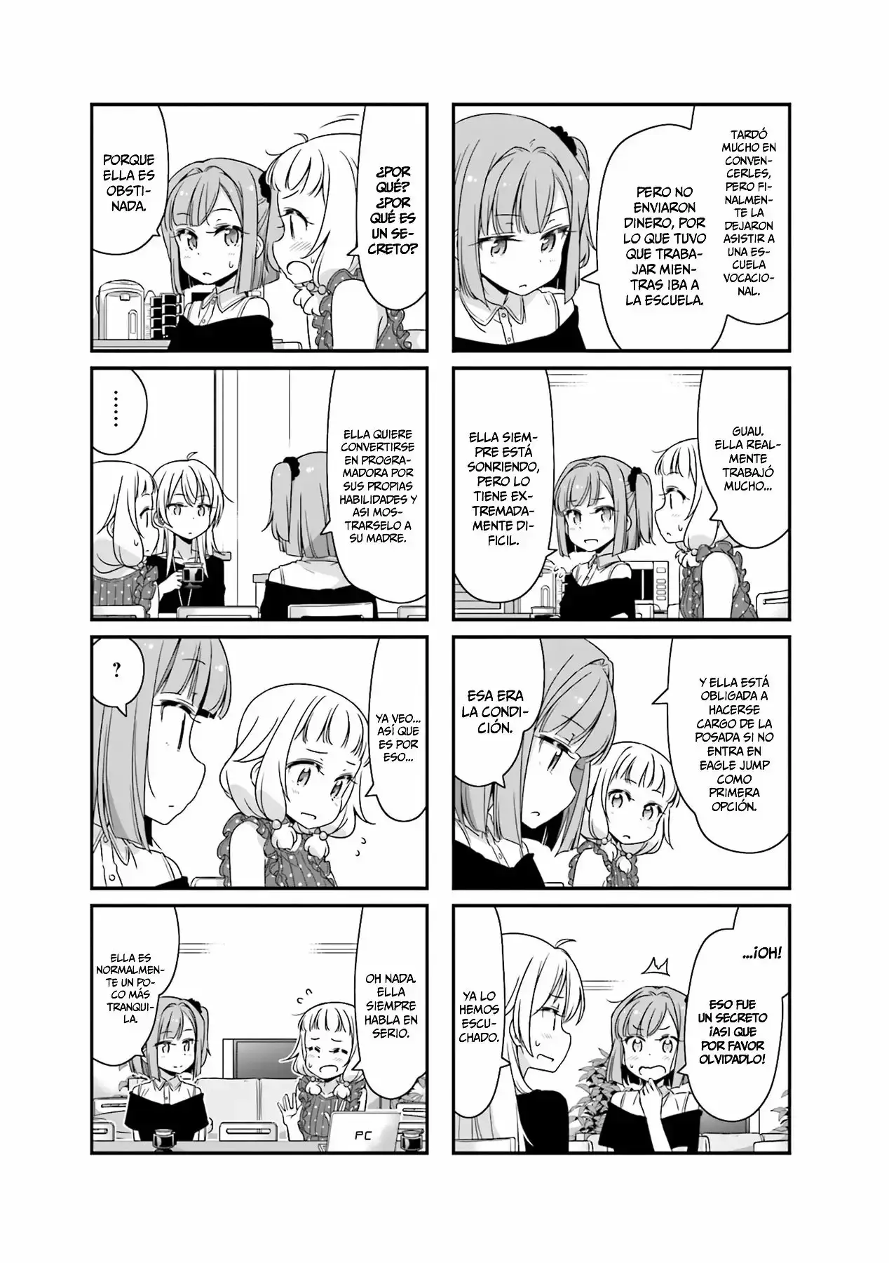 NEW GAME! capítulo 60, página 8