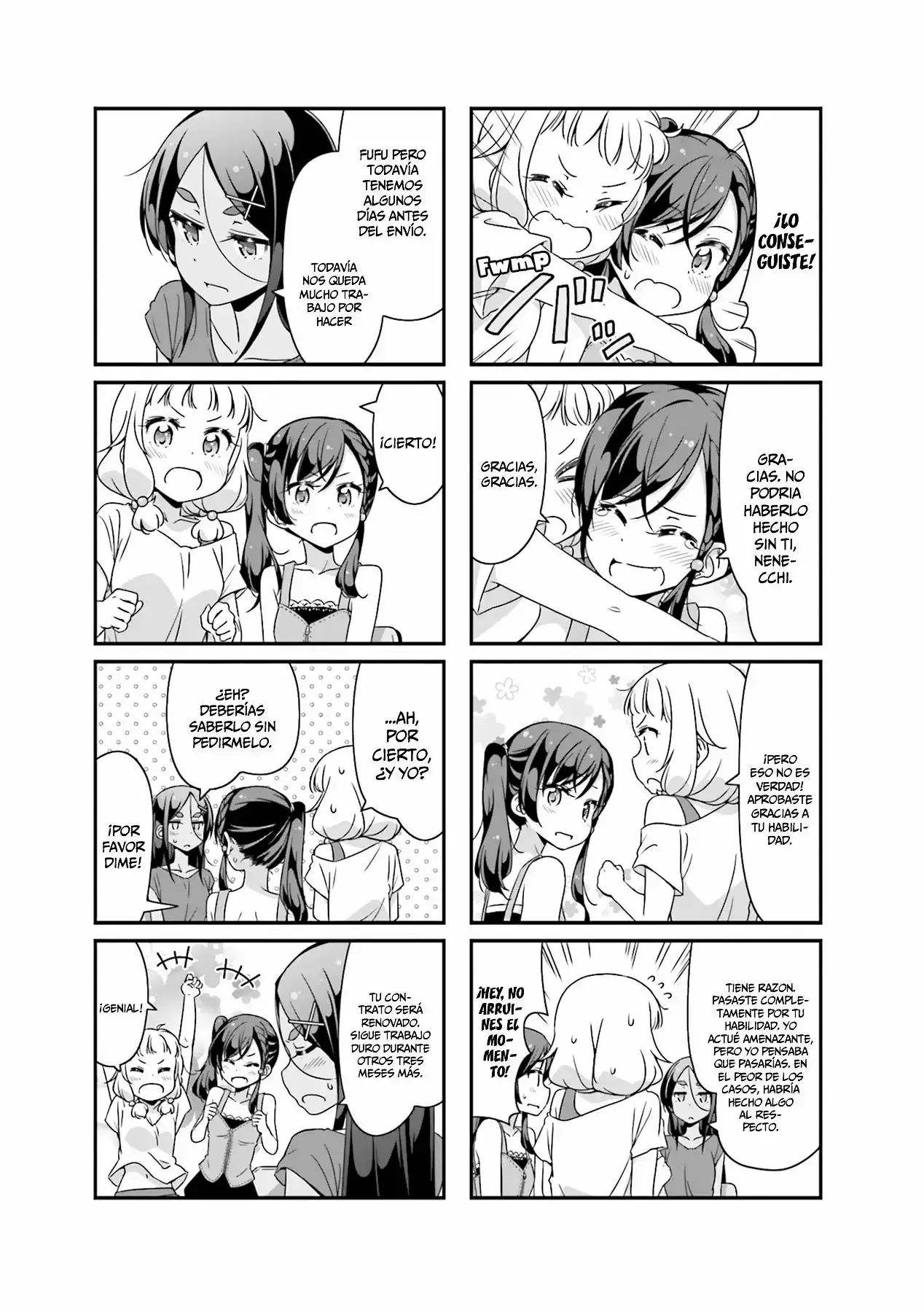 NEW GAME! capítulo 61, página 8