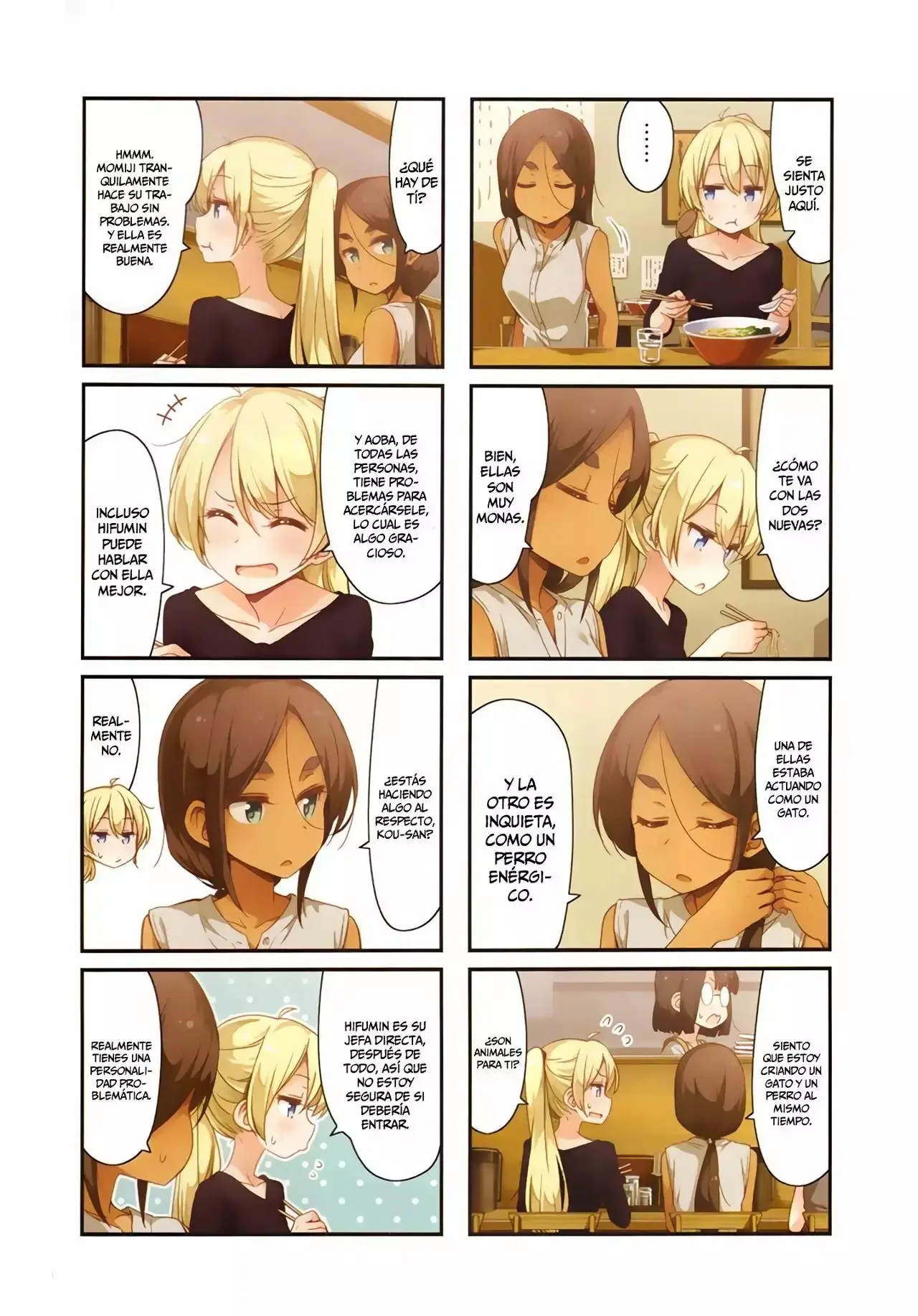 NEW GAME! capítulo 62, página 4