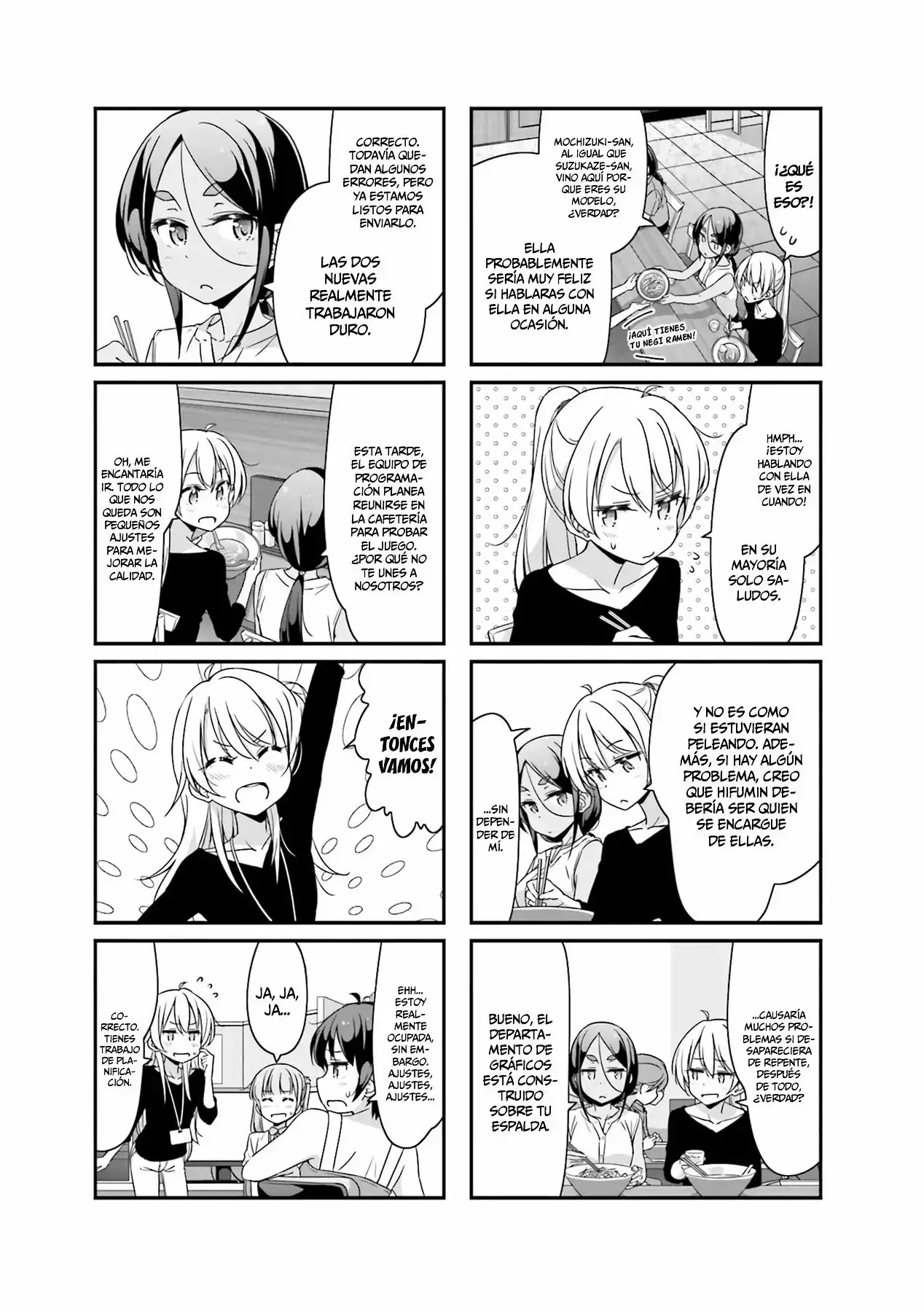 NEW GAME! capítulo 62, página 6