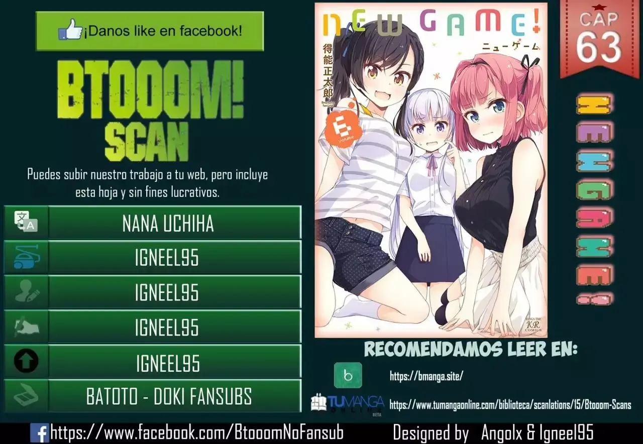 NEW GAME! capítulo 63, página 1