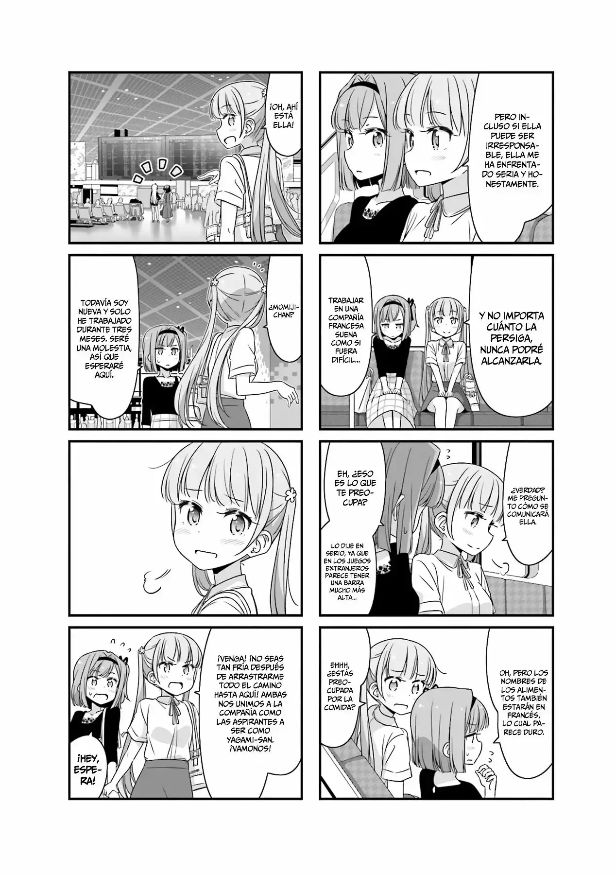 NEW GAME! capítulo 64, página 9