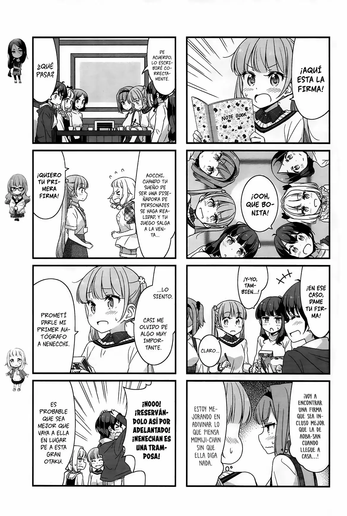 NEW GAME! capítulo 66, página 6
