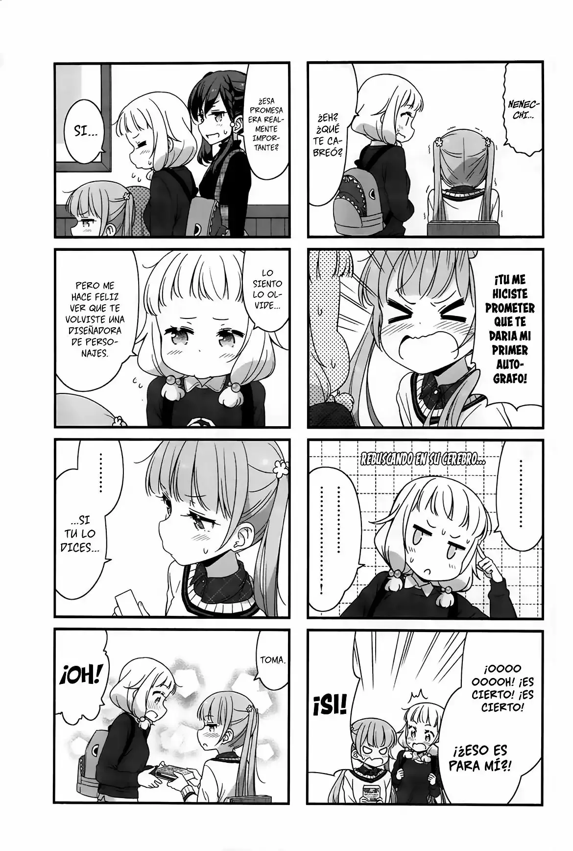 NEW GAME! capítulo 66, página 8