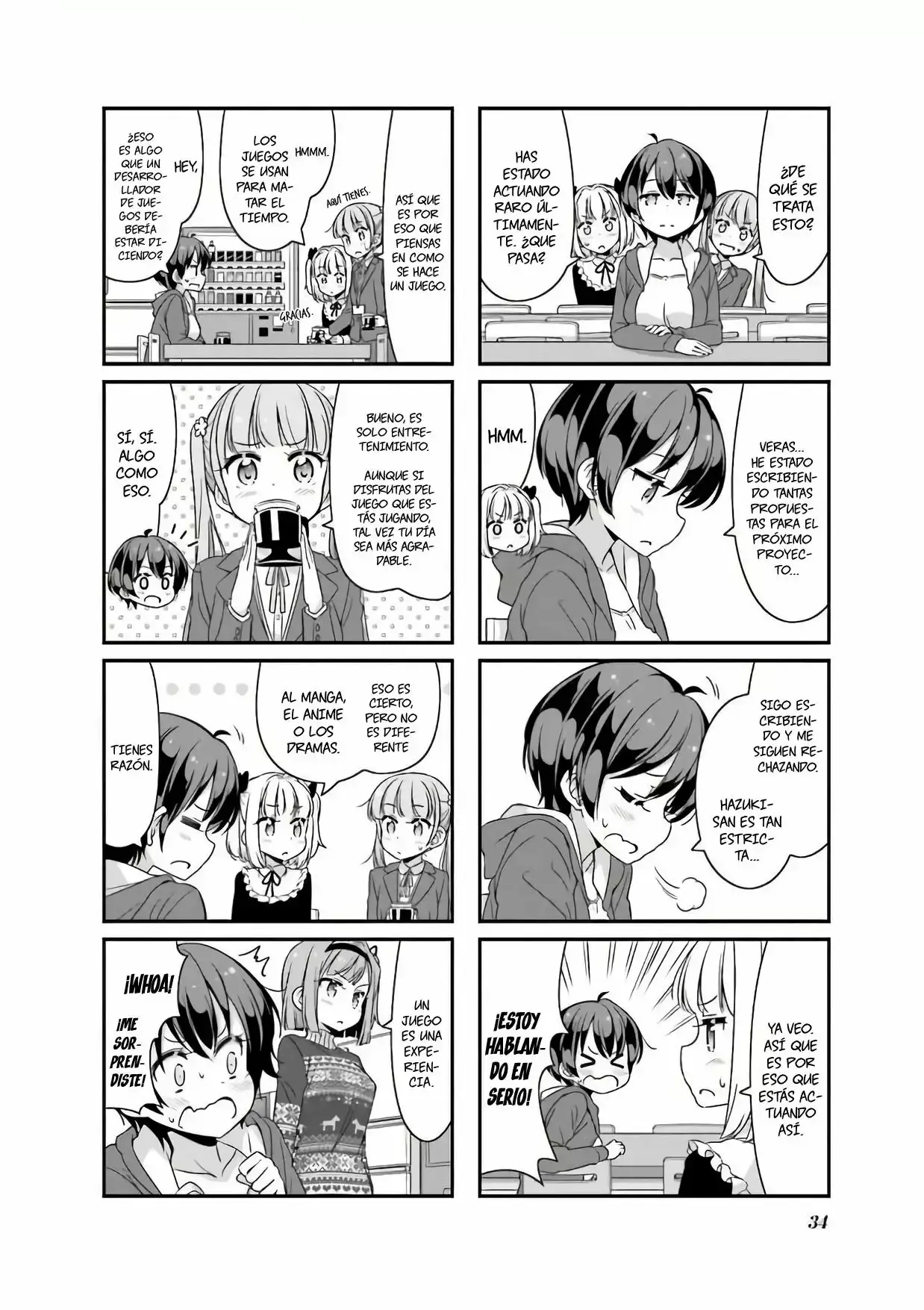 NEW GAME! capítulo 68, página 3