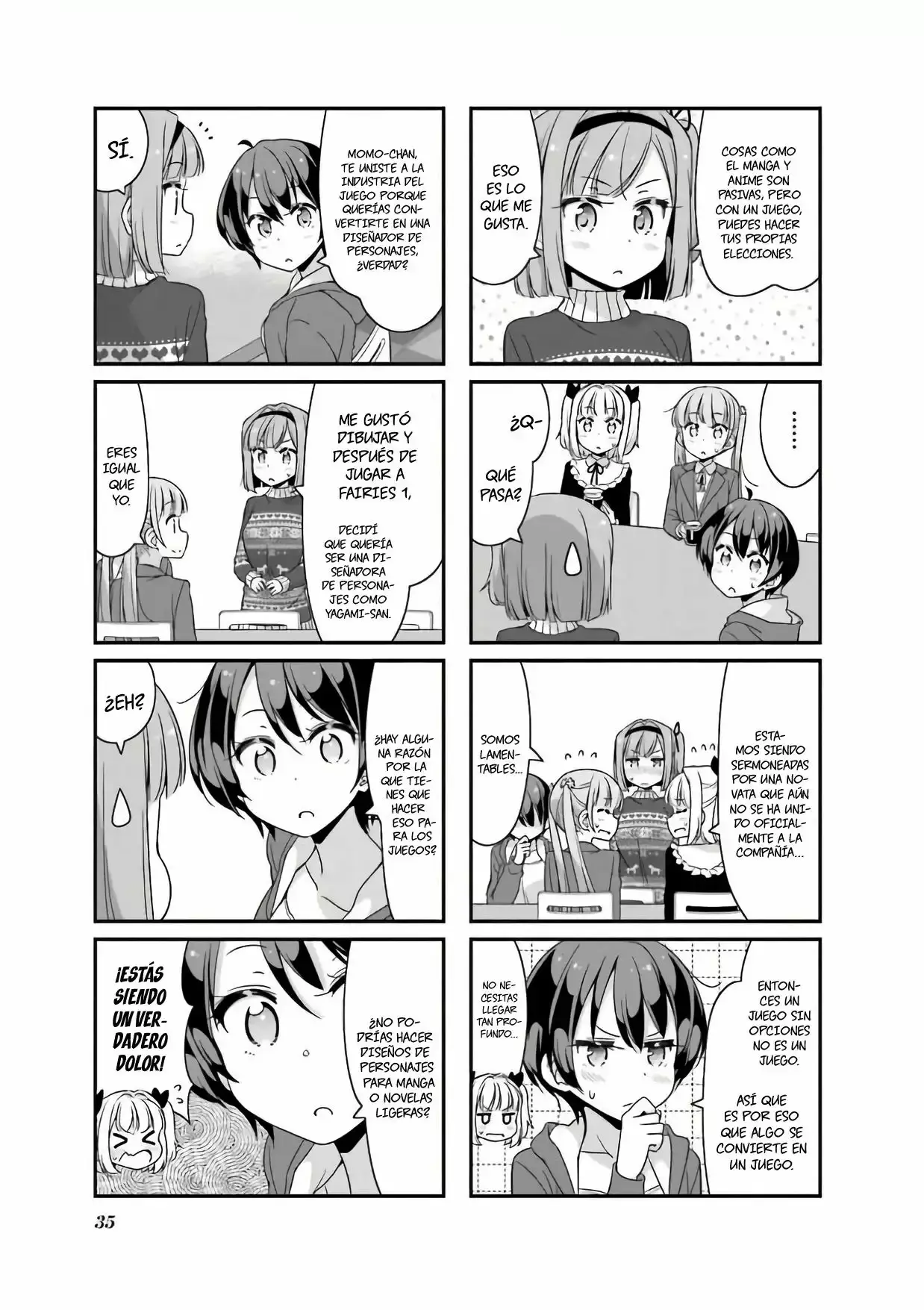NEW GAME! capítulo 68, página 4