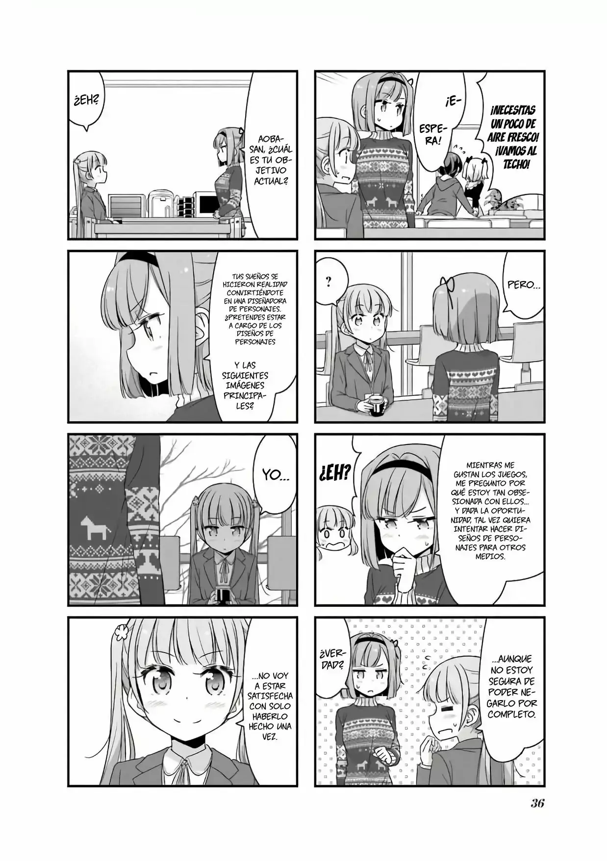 NEW GAME! capítulo 68, página 5