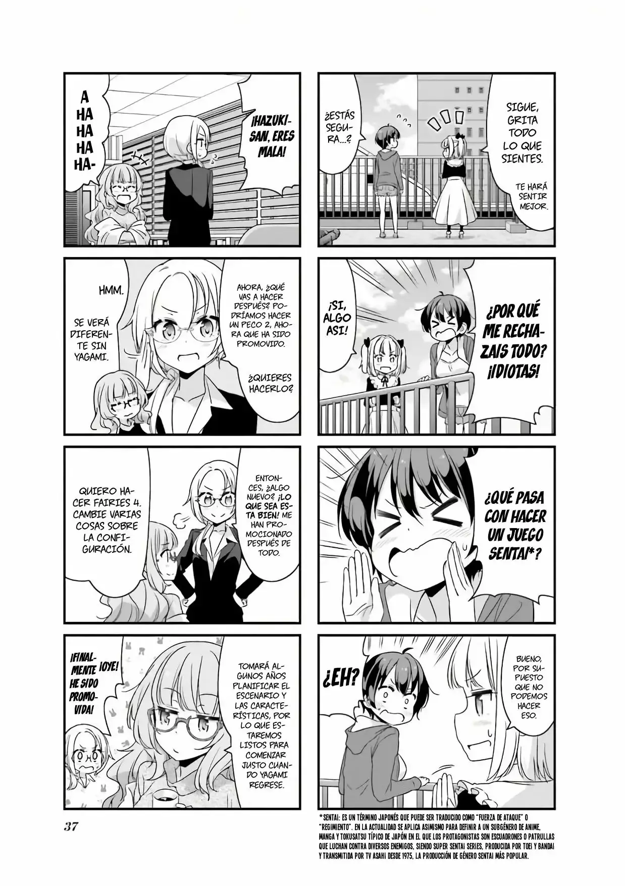 NEW GAME! capítulo 68, página 6