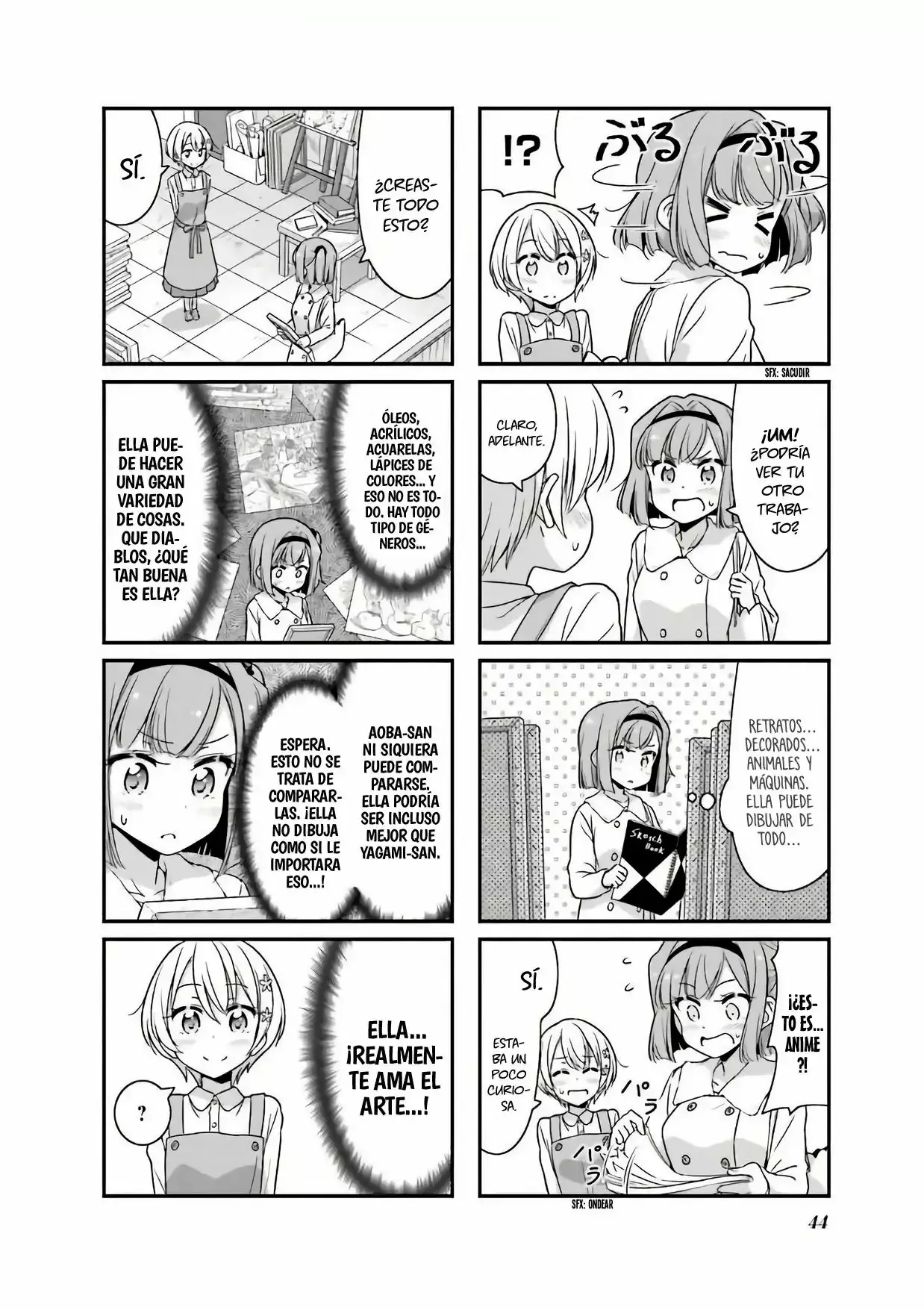 NEW GAME! capítulo 69, página 5