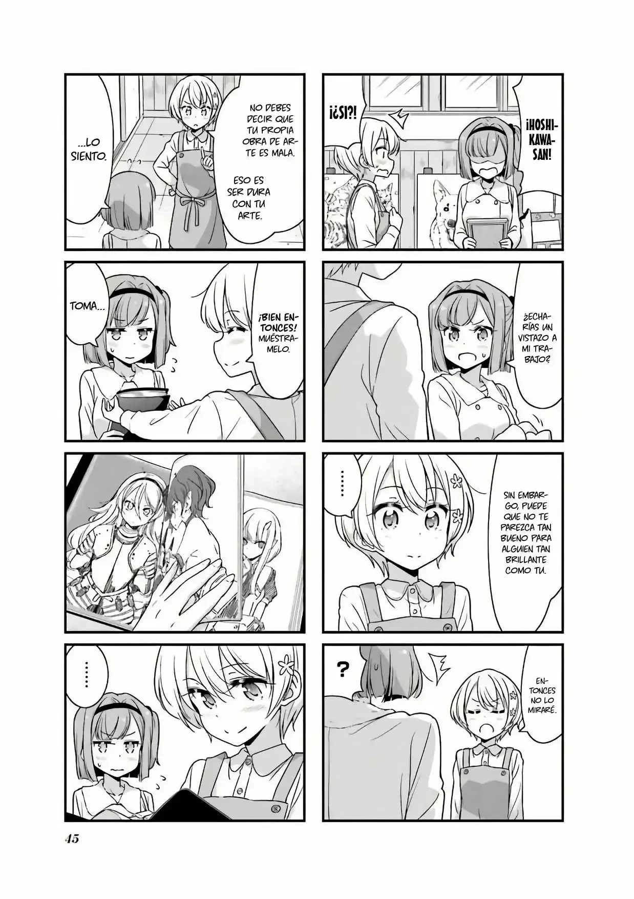 NEW GAME! capítulo 69, página 6