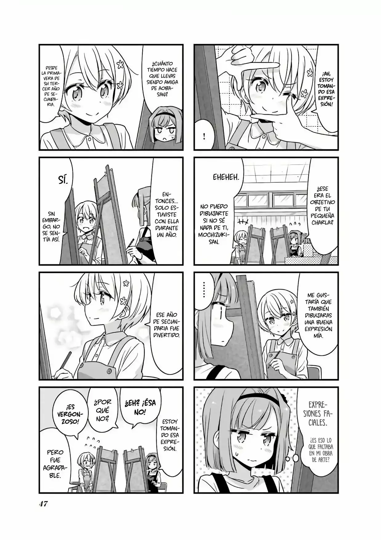 NEW GAME! capítulo 69, página 8