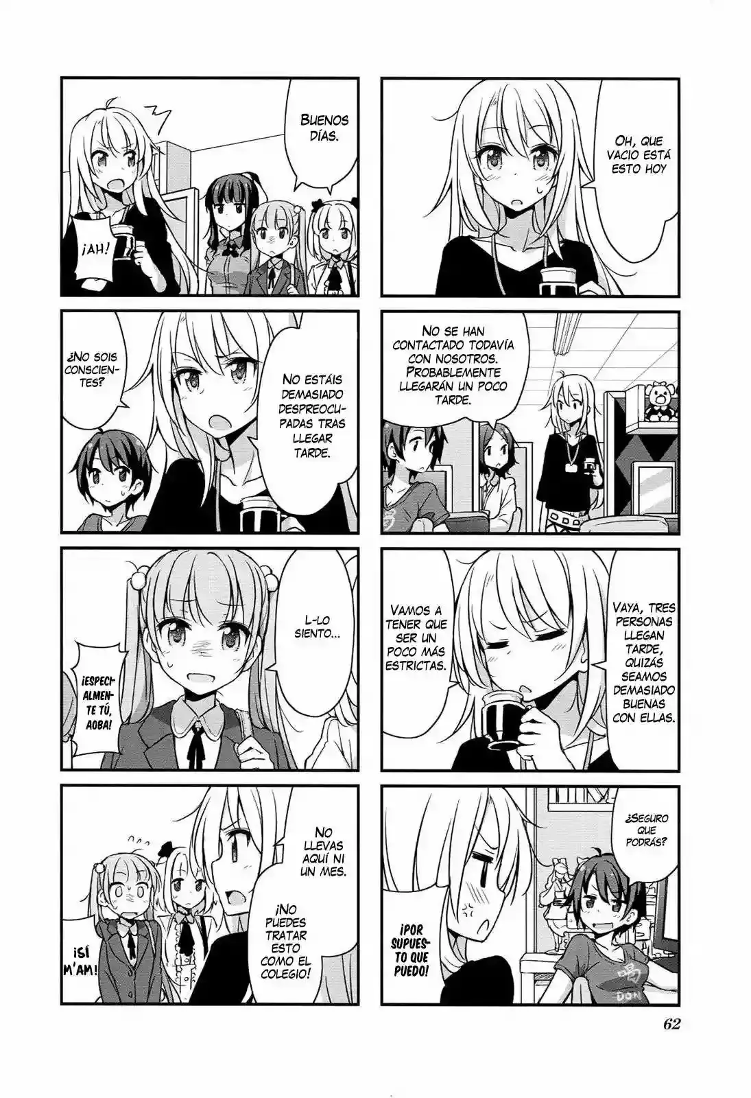 NEW GAME! capítulo 7, página 7