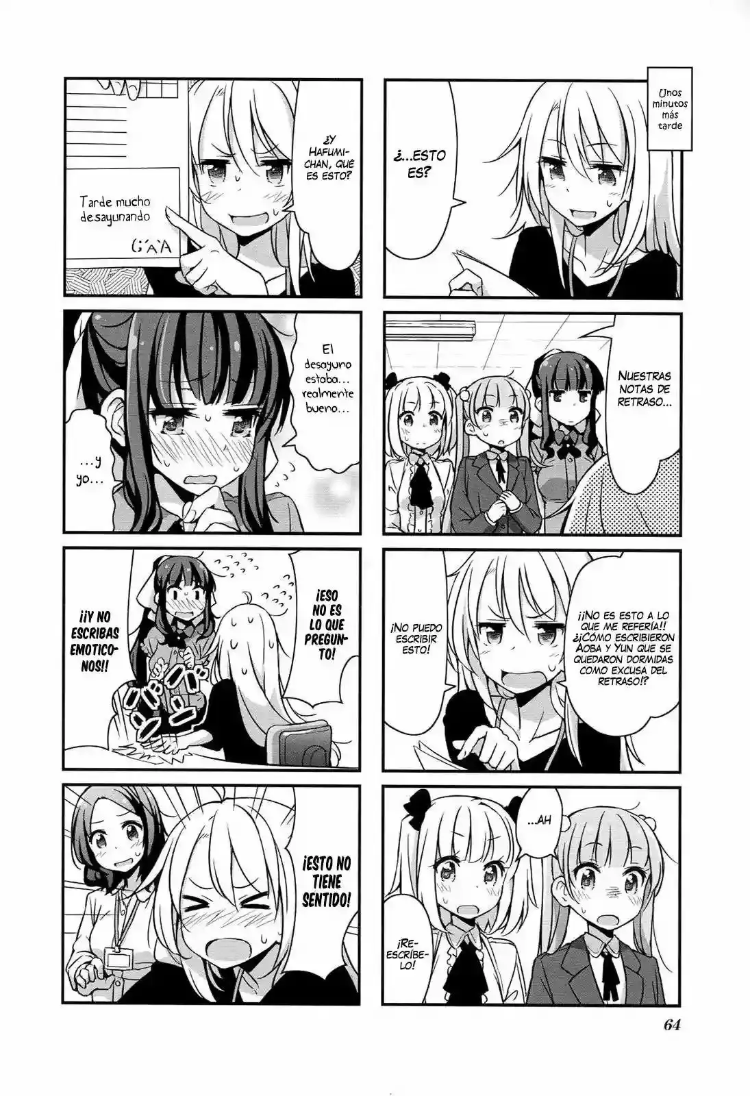 NEW GAME! capítulo 7, página 9