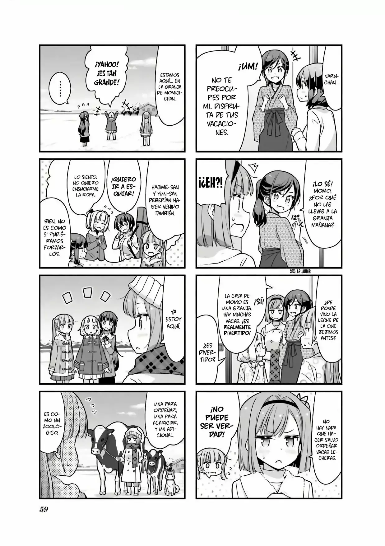 NEW GAME! capítulo 71, página 4