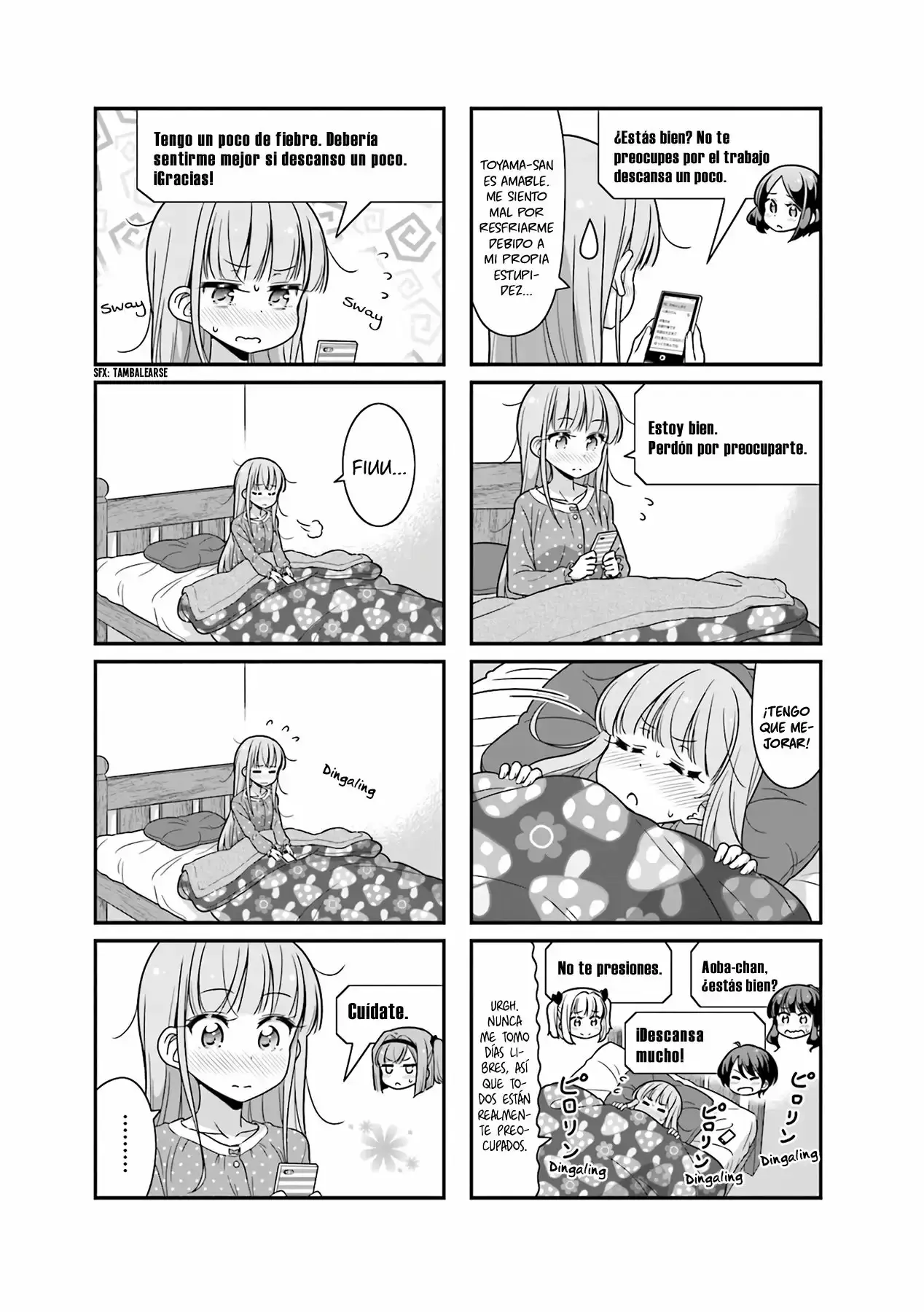NEW GAME! capítulo 73, página 4
