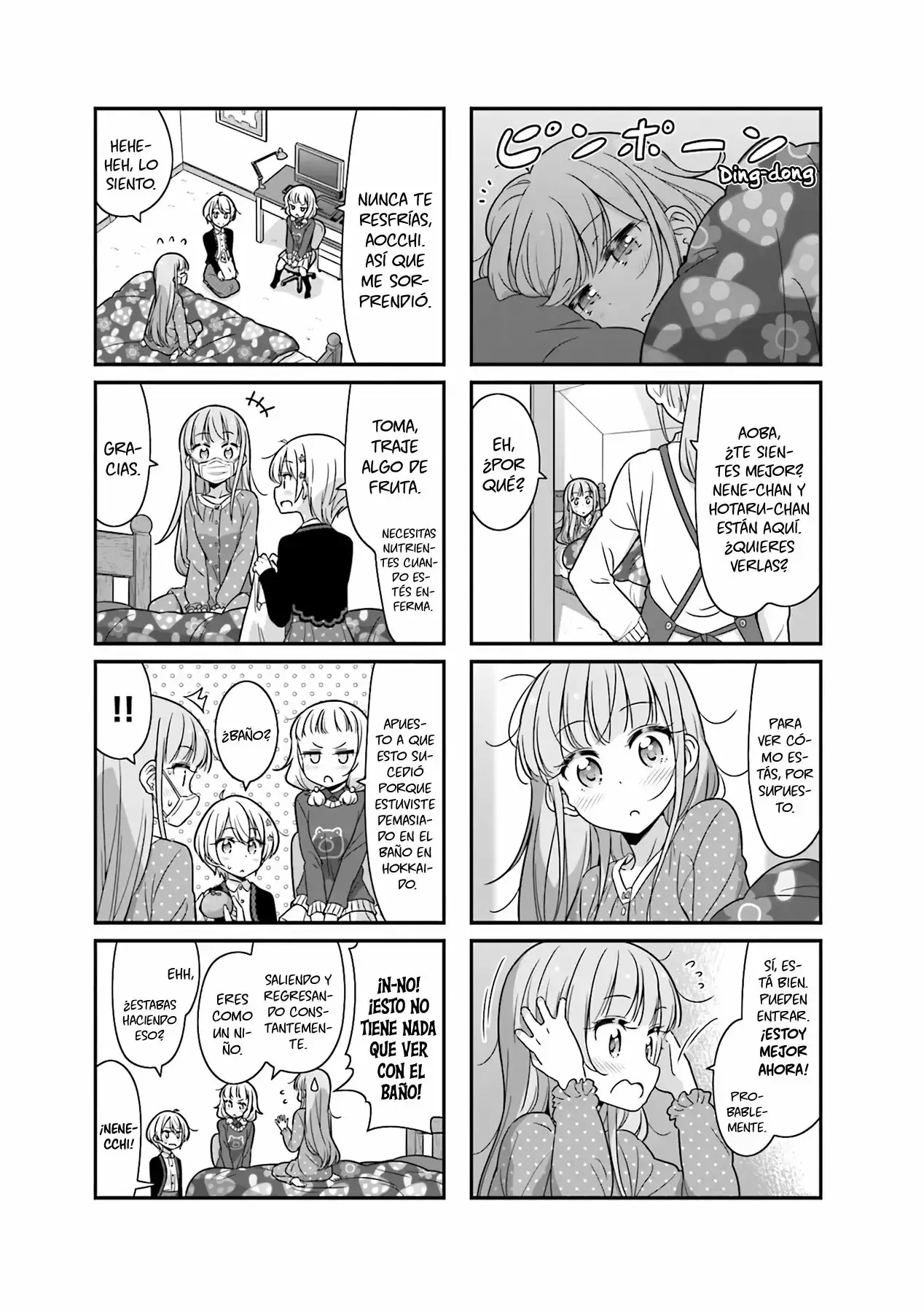 NEW GAME! capítulo 73, página 8