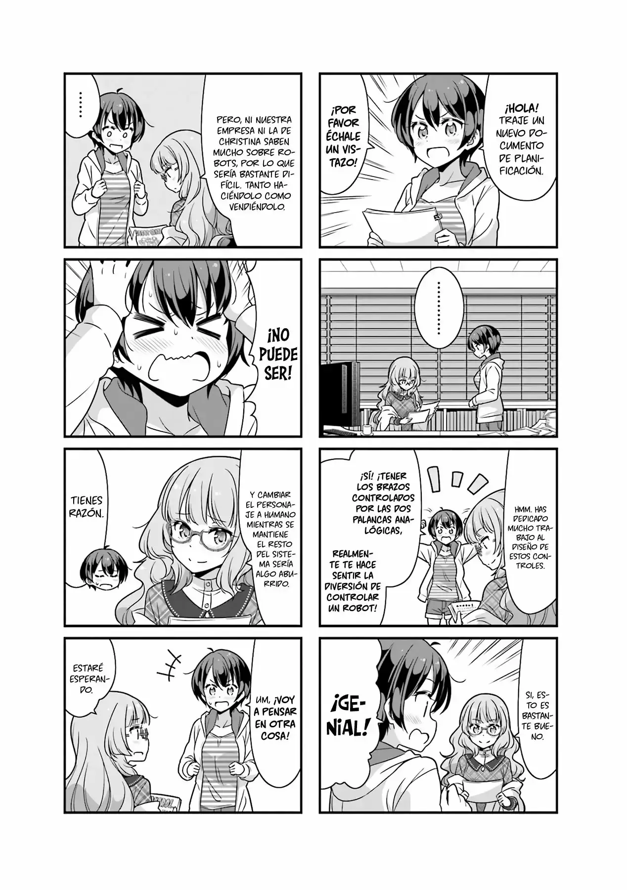 NEW GAME! capítulo 74, página 4