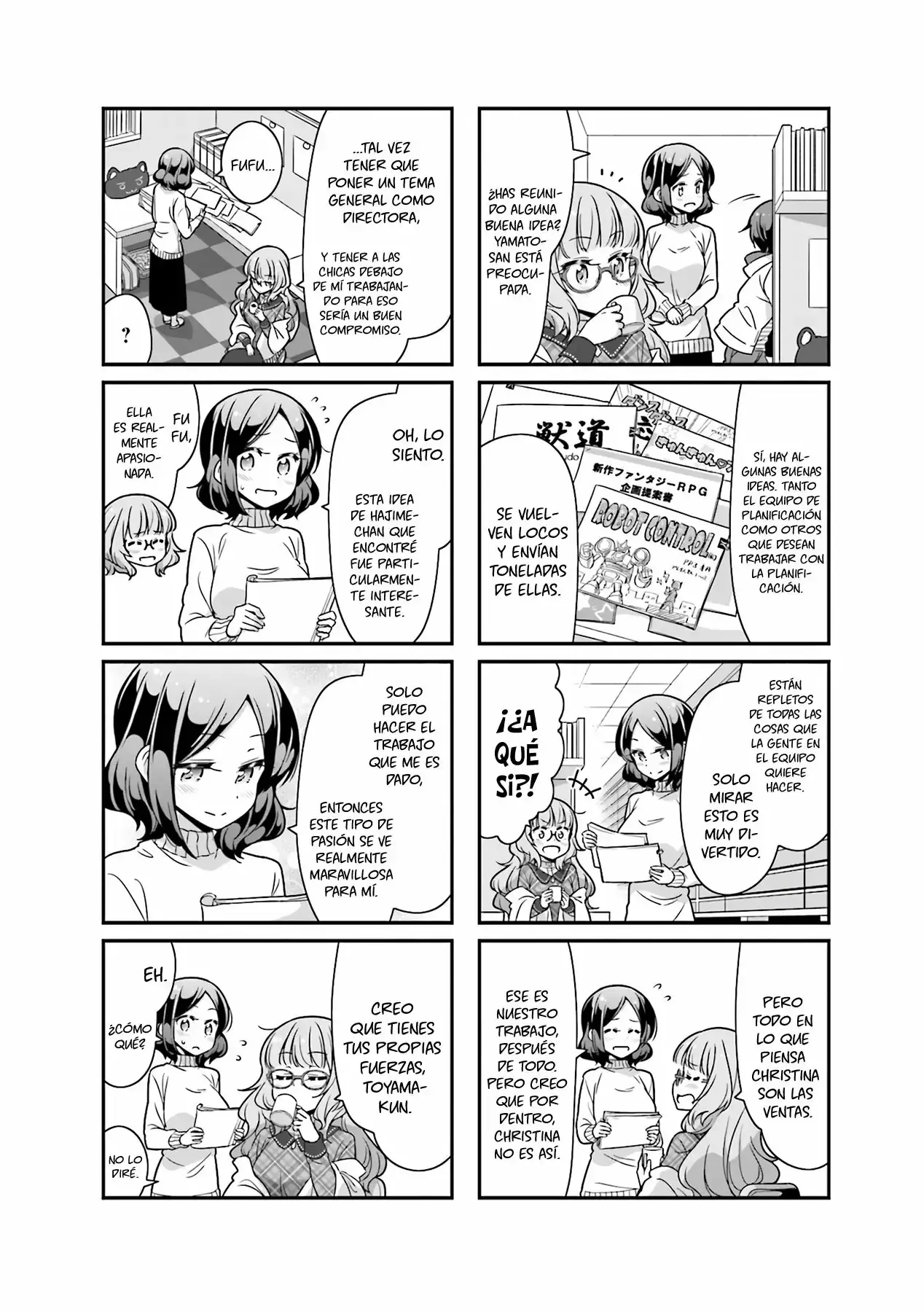 NEW GAME! capítulo 74, página 5