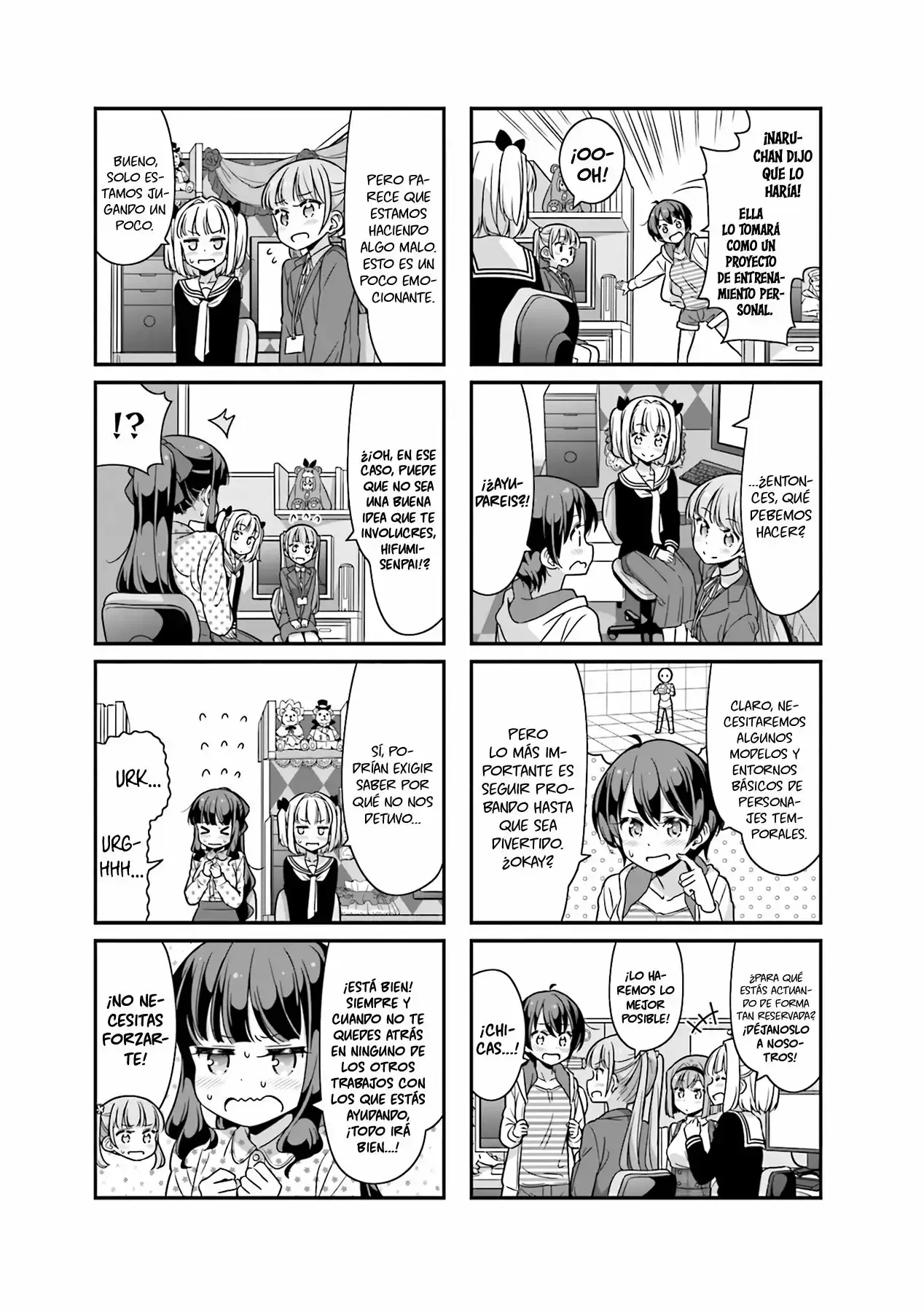NEW GAME! capítulo 74, página 8