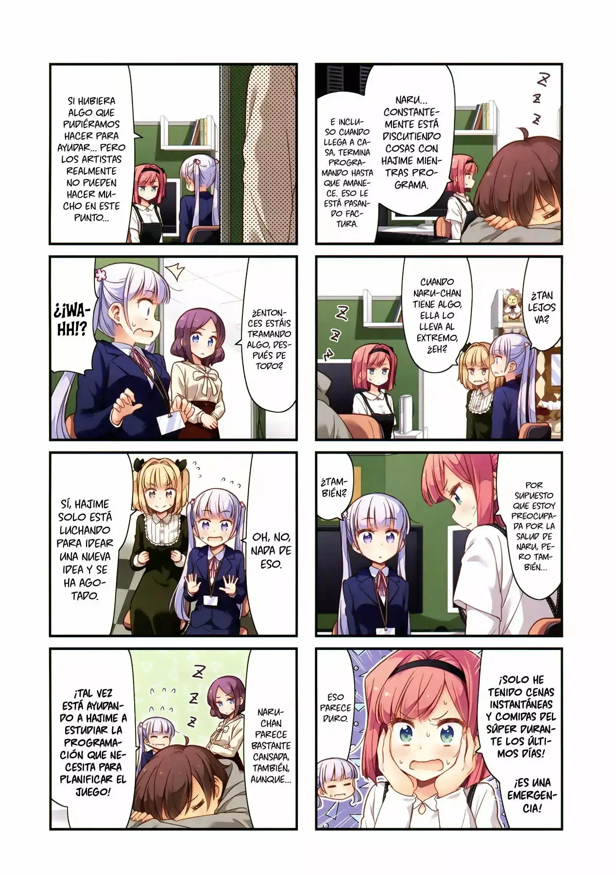 NEW GAME! capítulo 75, página 3