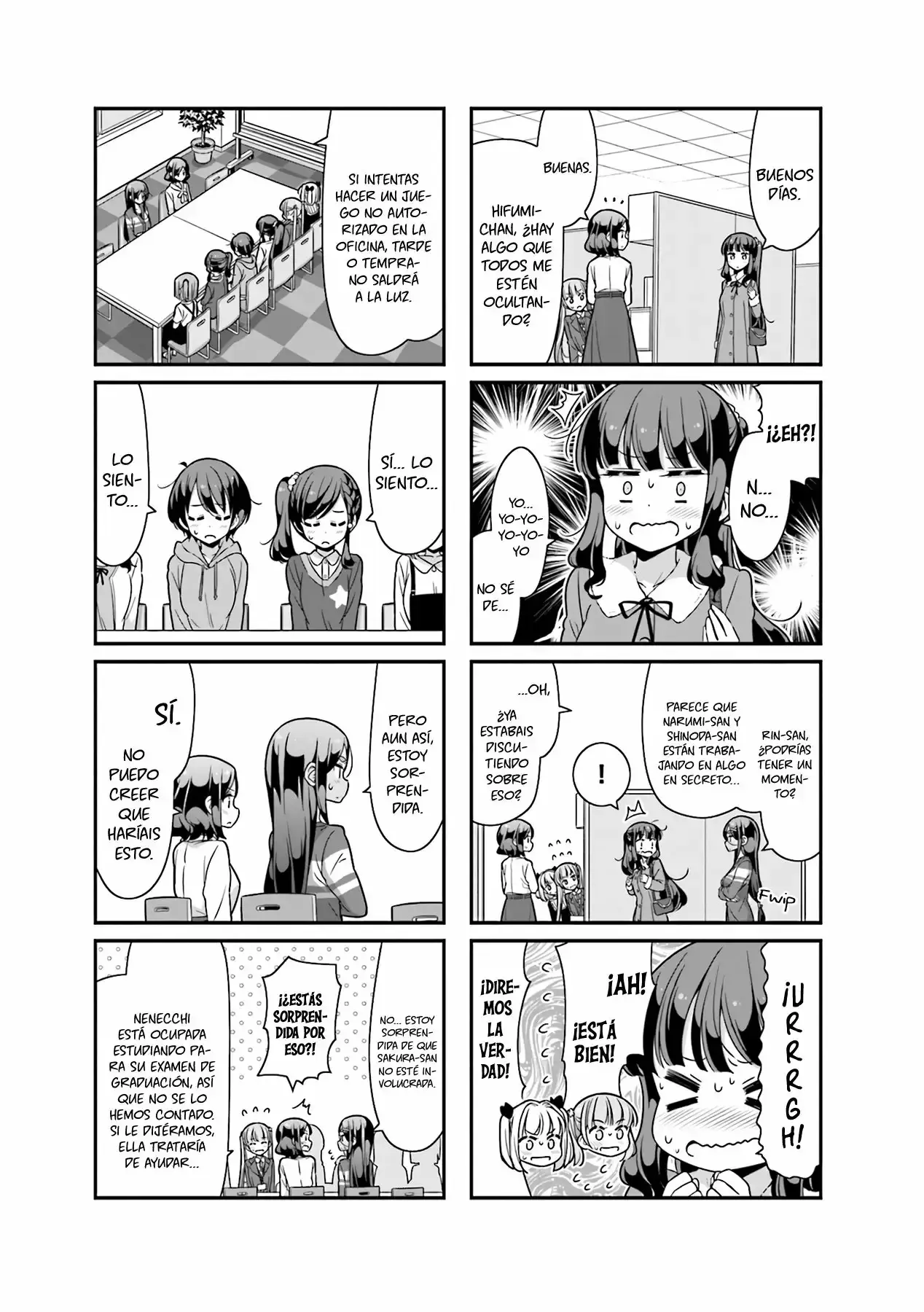 NEW GAME! capítulo 75, página 4