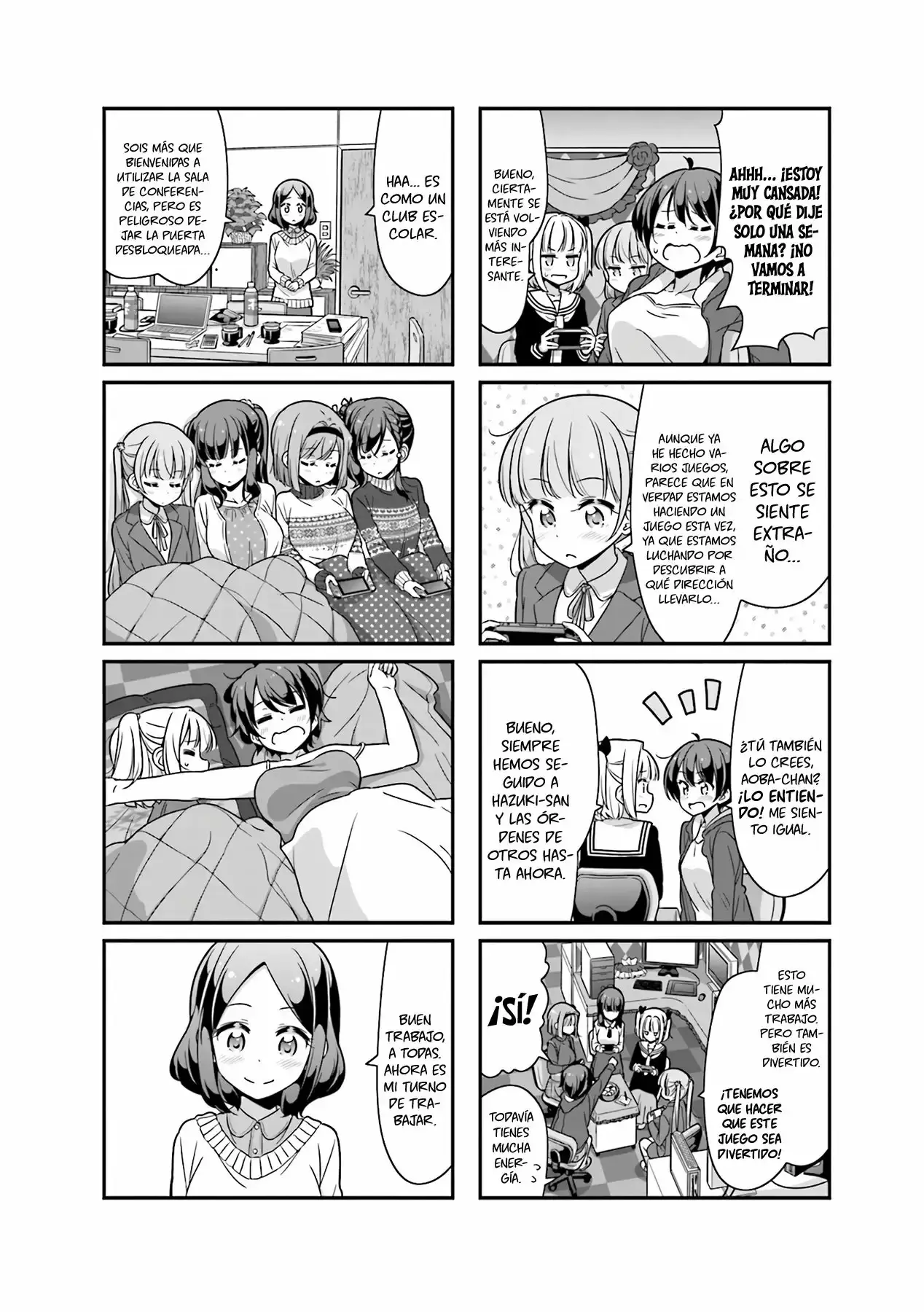 NEW GAME! capítulo 75, página 9