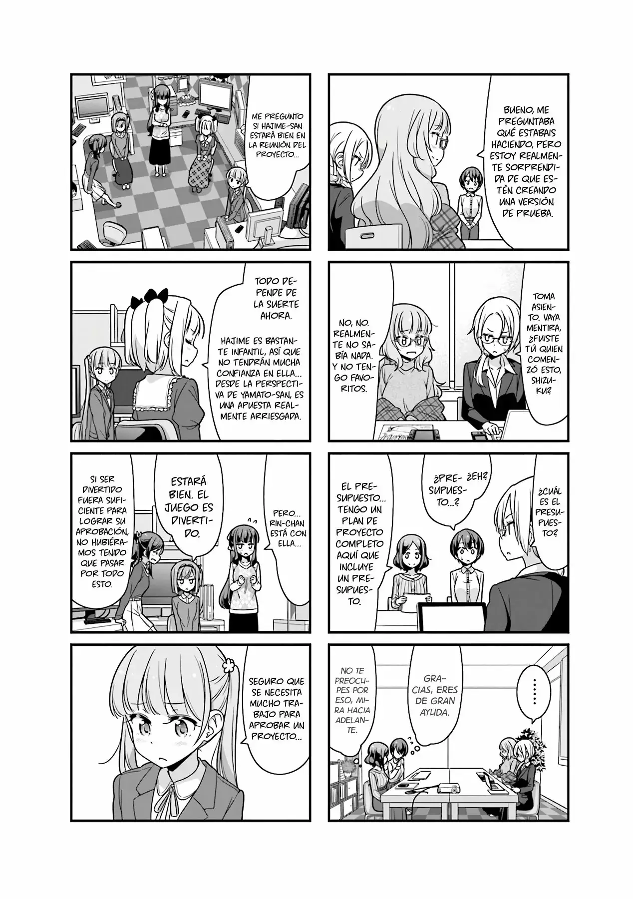 NEW GAME! capítulo 76, página 3