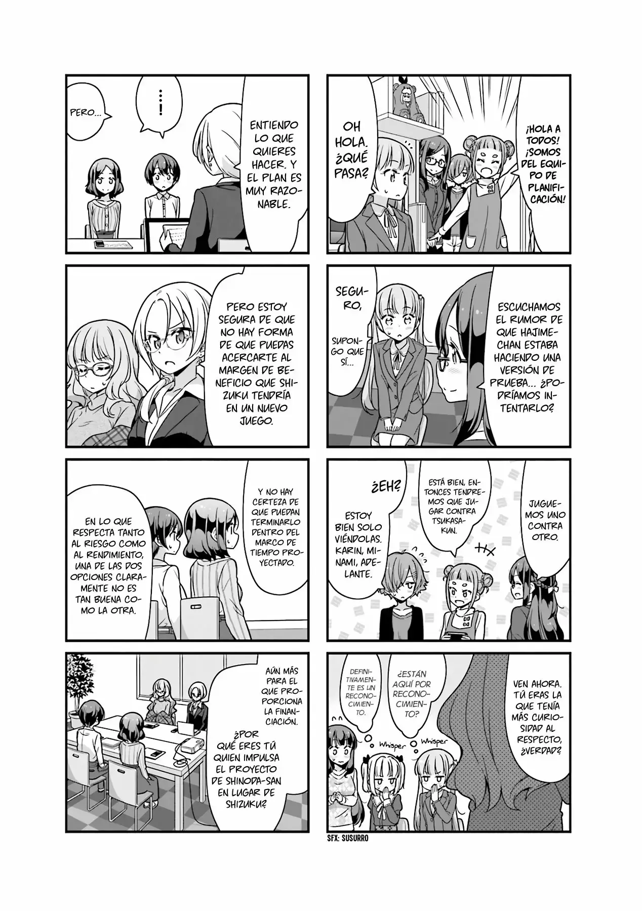 NEW GAME! capítulo 76, página 4
