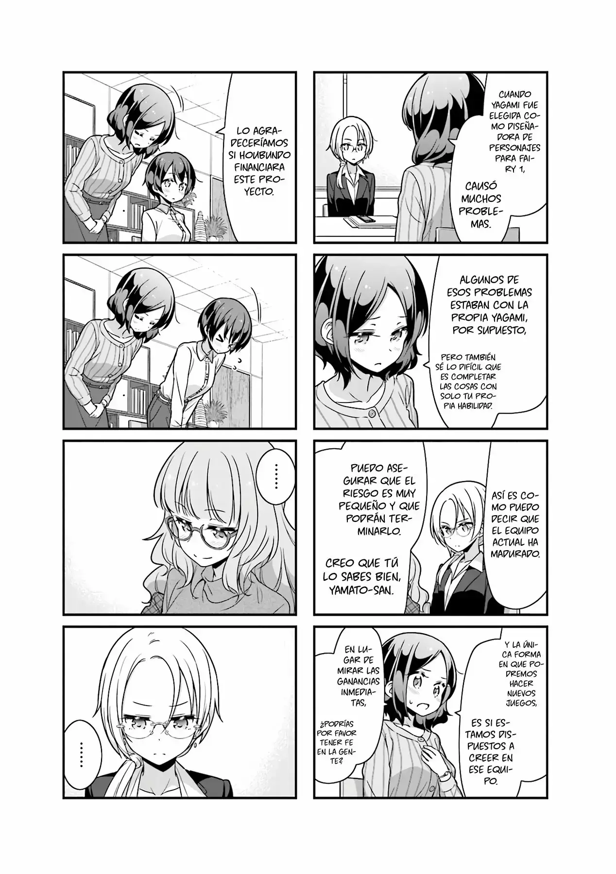 NEW GAME! capítulo 76, página 8