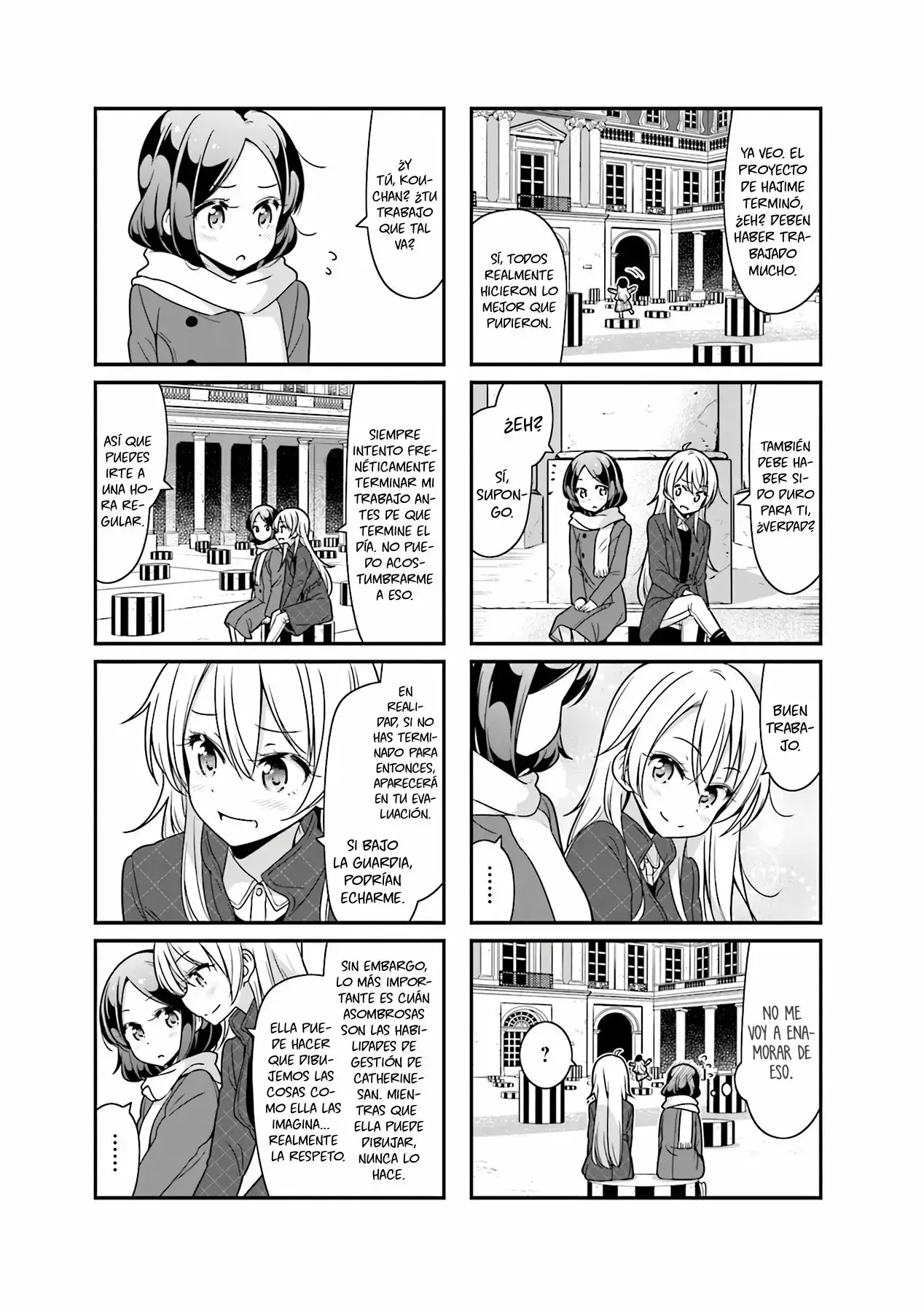 NEW GAME! capítulo 77, página 4