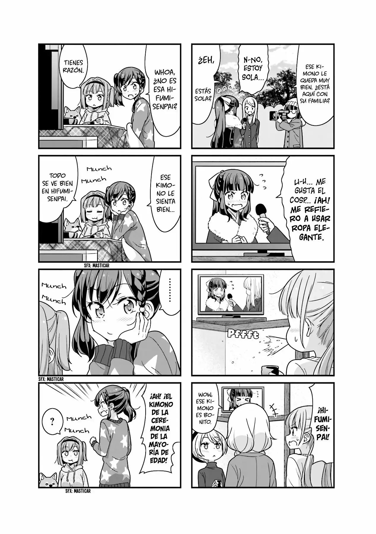 NEW GAME! capítulo 78, página 17