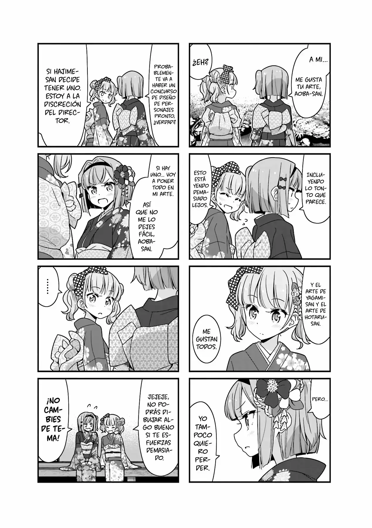 NEW GAME! capítulo 79, página 8
