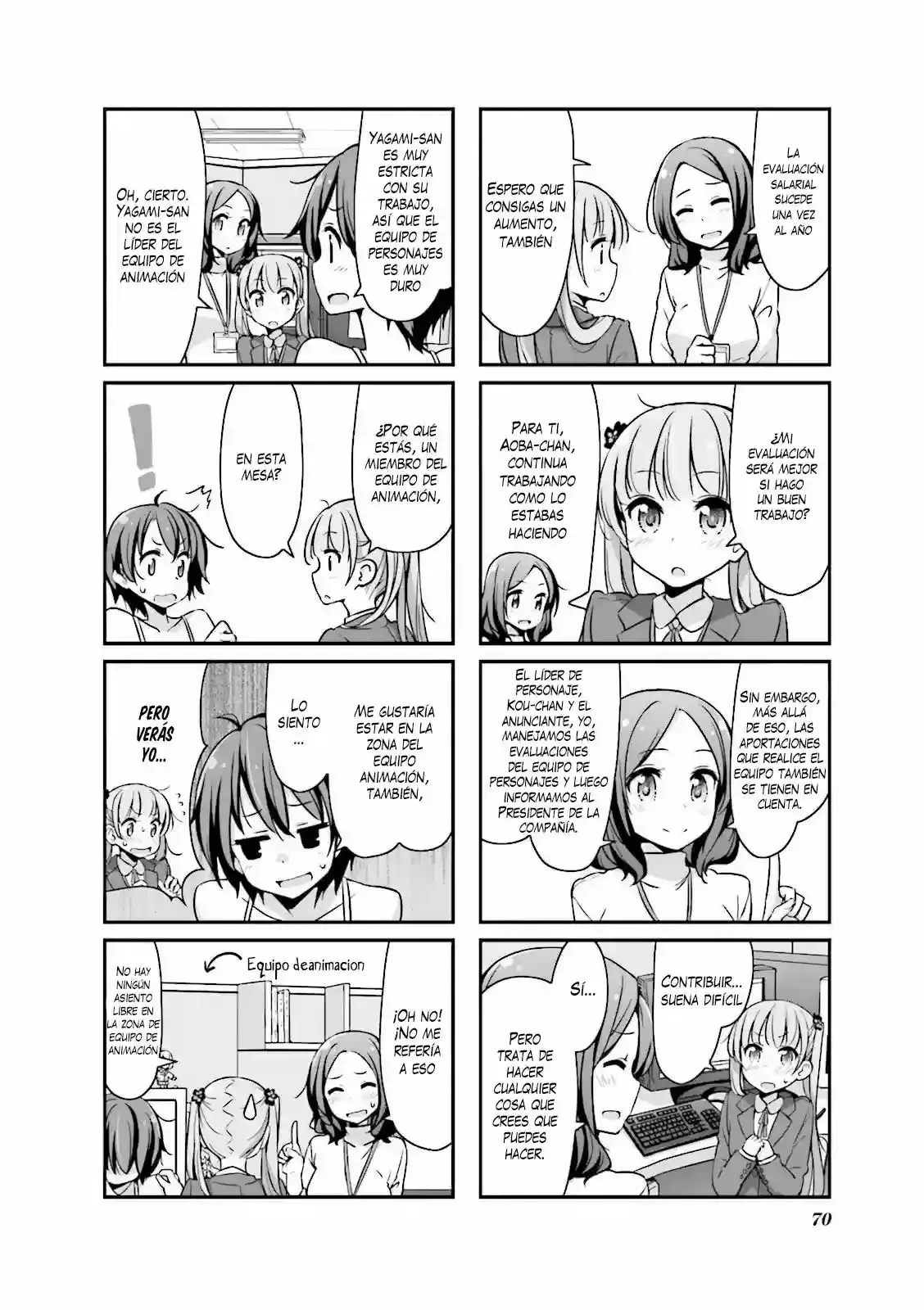 NEW GAME! capítulo 8, página 5