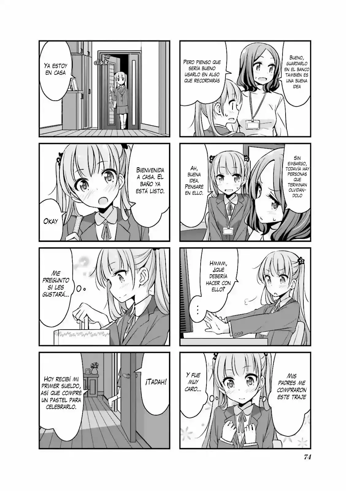 NEW GAME! capítulo 8, página 9