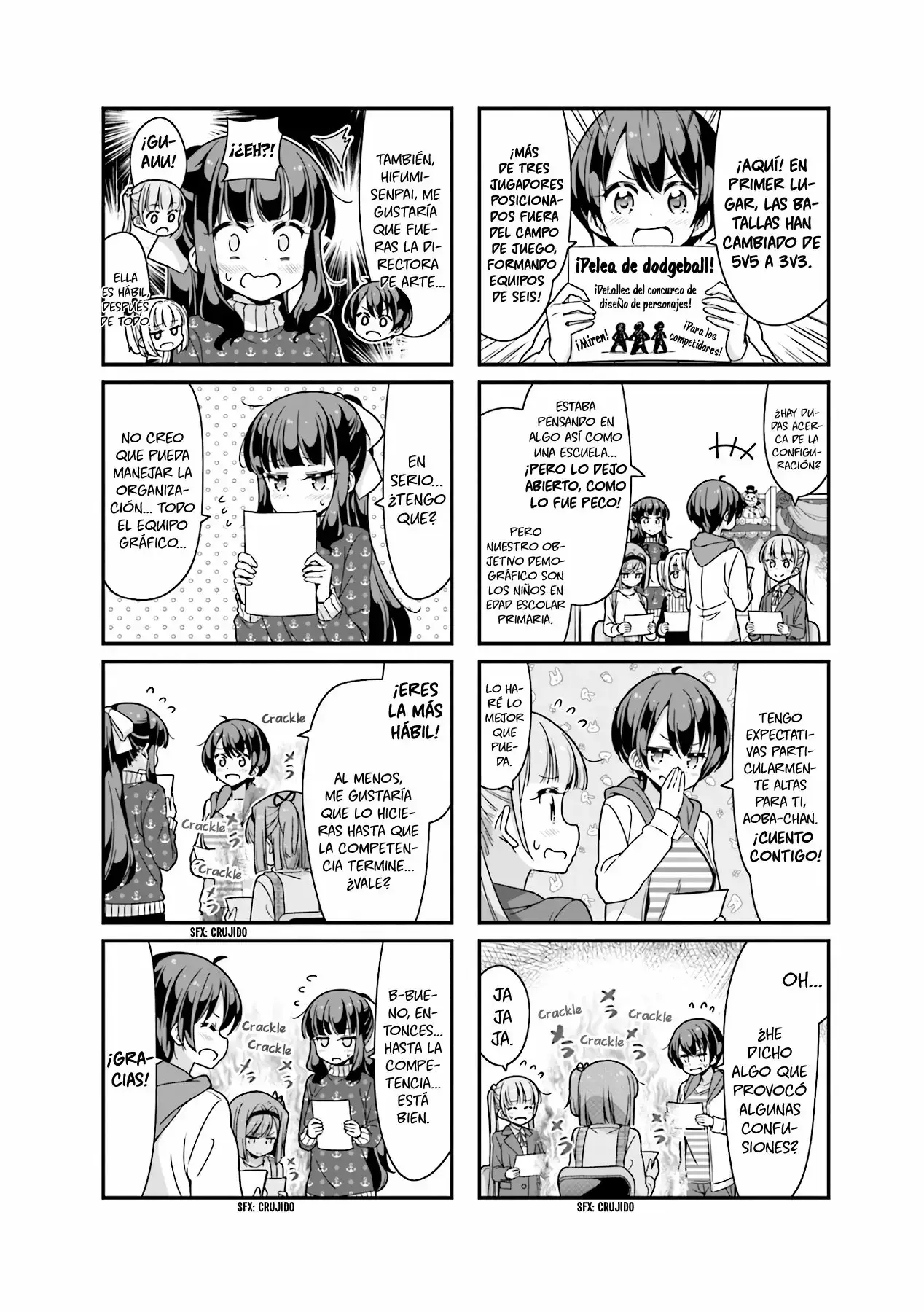 NEW GAME! capítulo 80, página 3