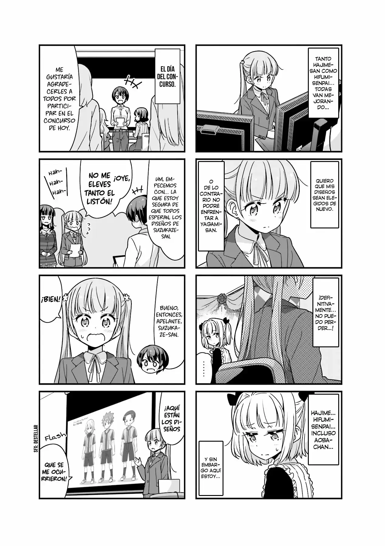 NEW GAME! capítulo 80, página 4