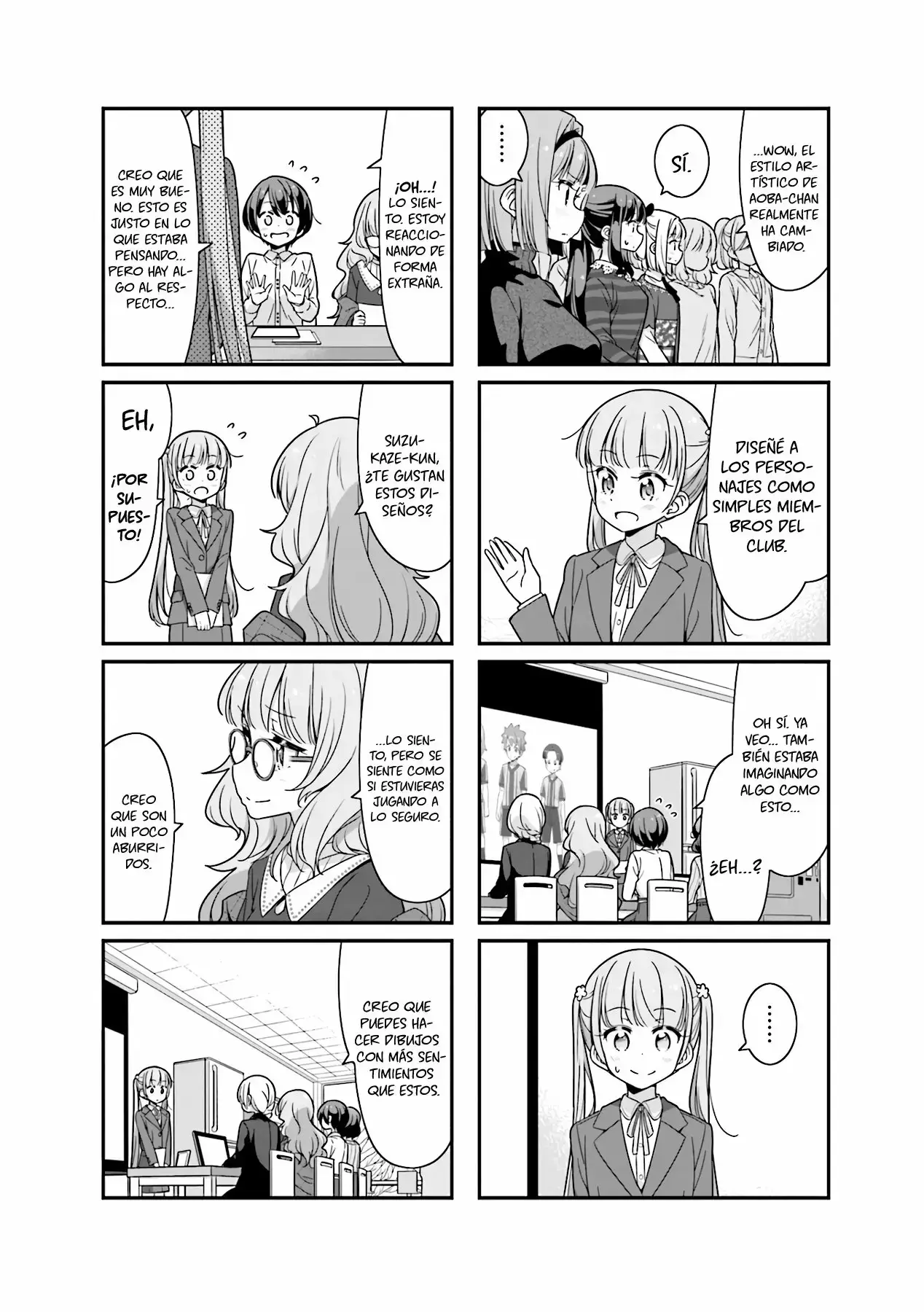 NEW GAME! capítulo 80, página 5