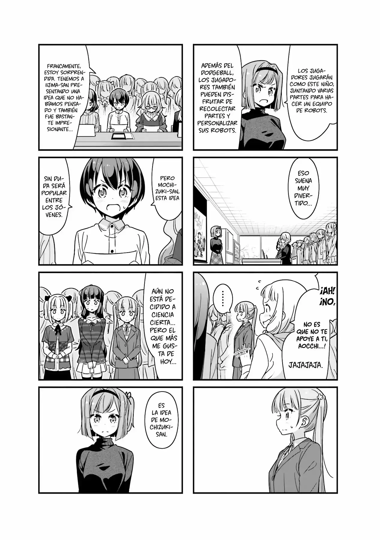 NEW GAME! capítulo 80, página 8
