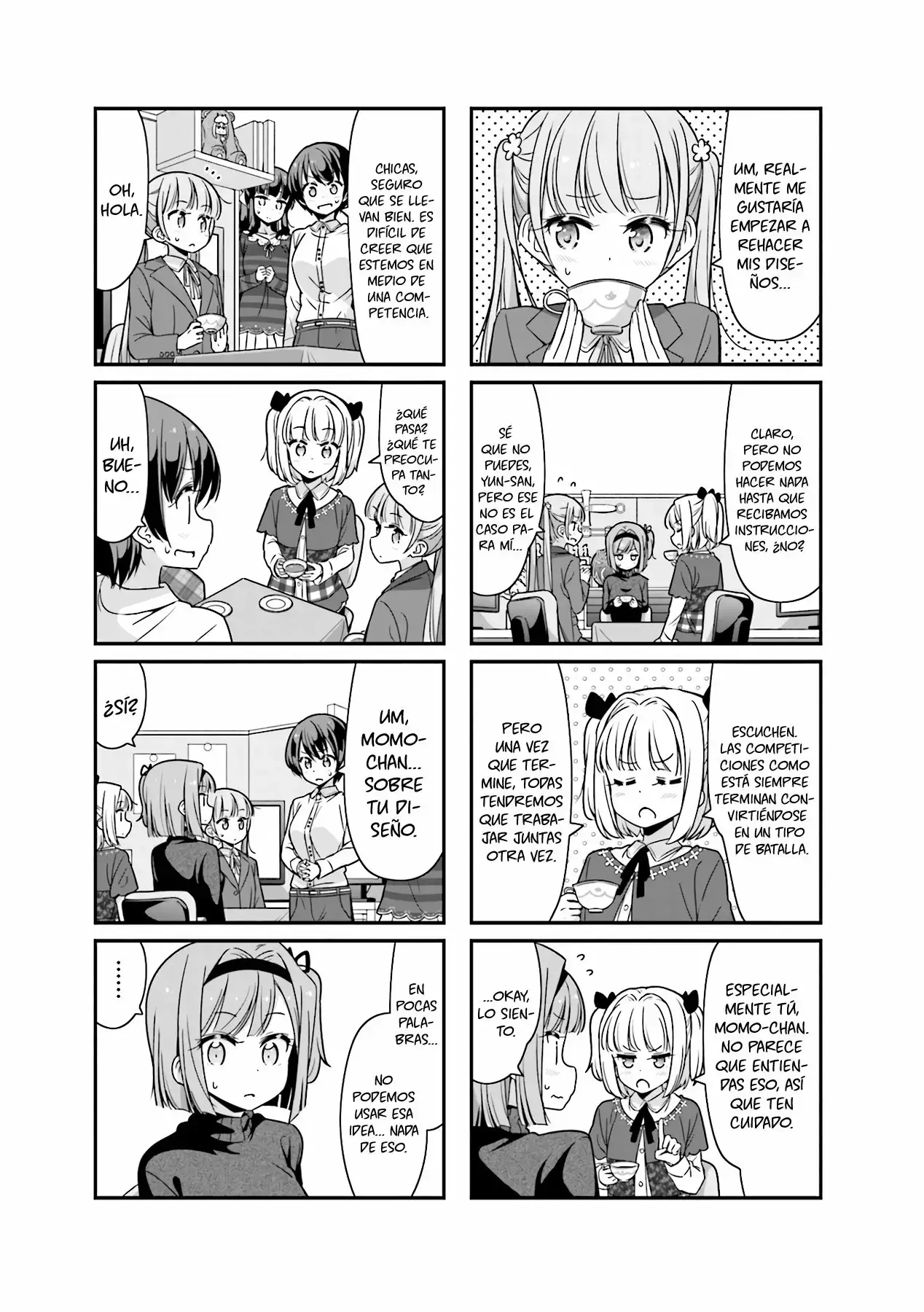 NEW GAME! capítulo 81, página 4