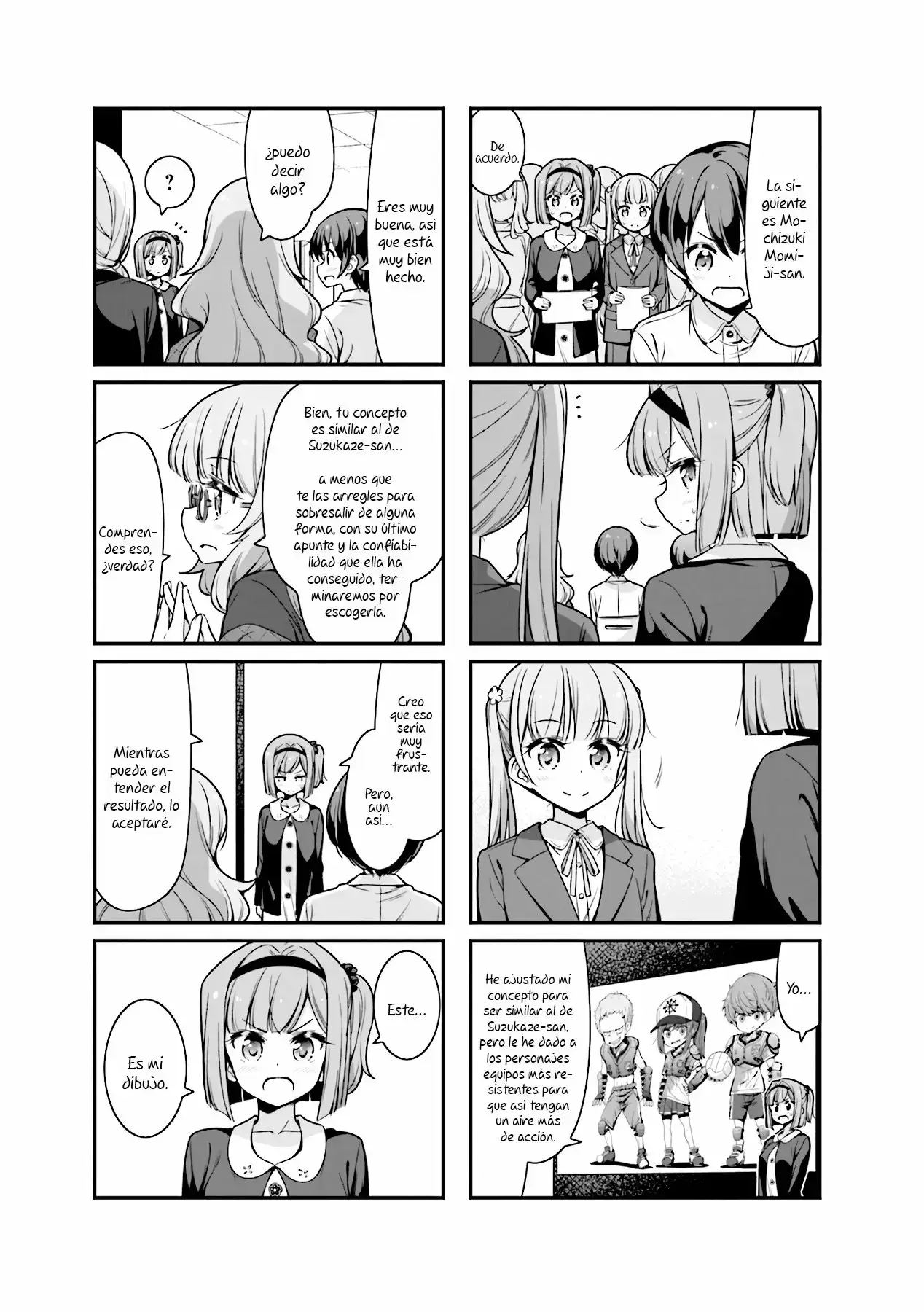 NEW GAME! capítulo 82, página 4