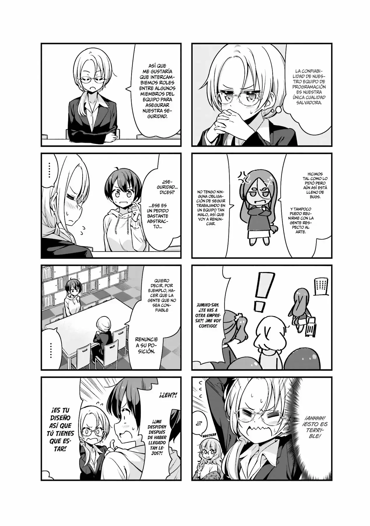 NEW GAME! capítulo 83, página 3