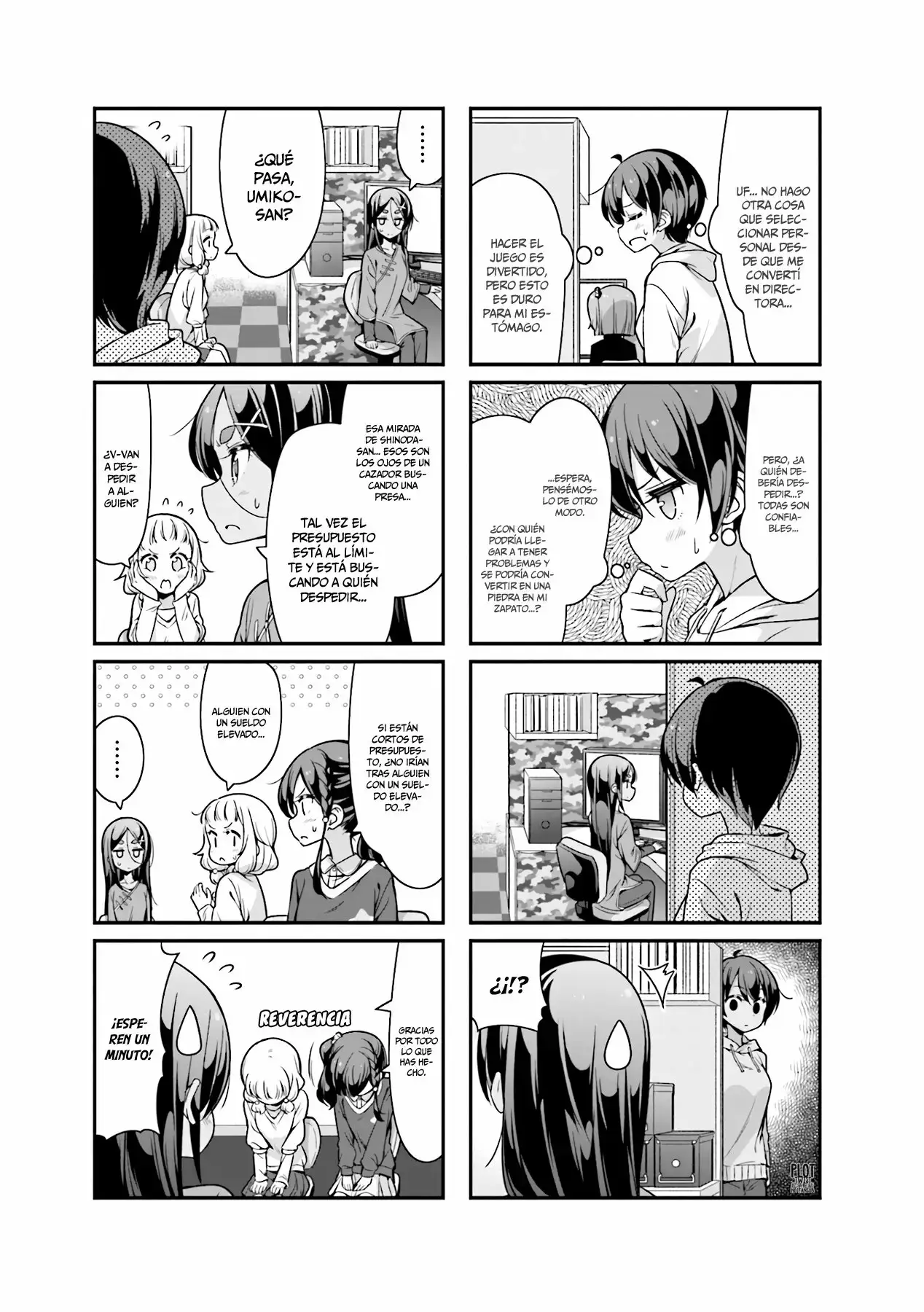 NEW GAME! capítulo 83, página 4