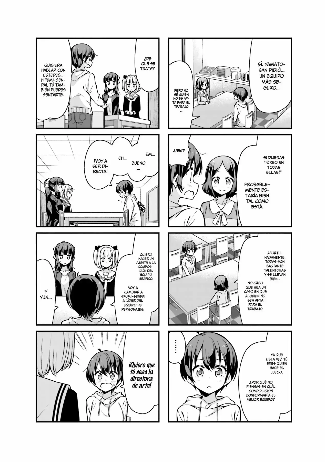 NEW GAME! capítulo 83, página 7