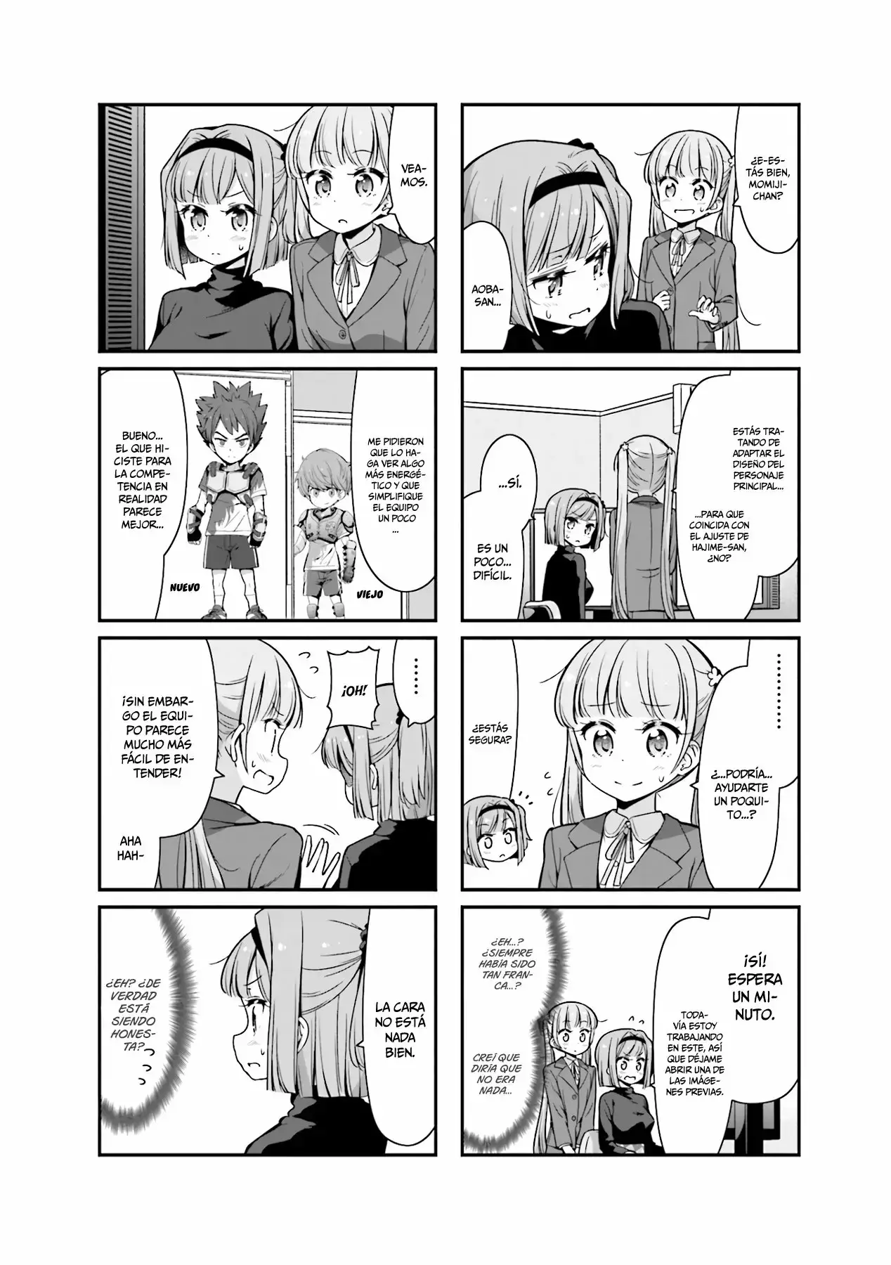 NEW GAME! capítulo 84, página 3